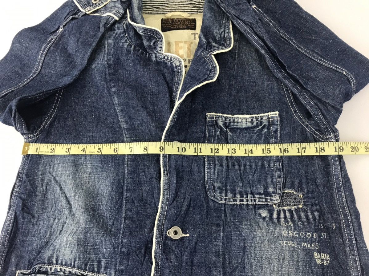Japanese Brand Cube Sugar Button Up Chore Jacket Pocket Trucker Western Size US M / EU 48-50 / 2 - 10 Thumbnail