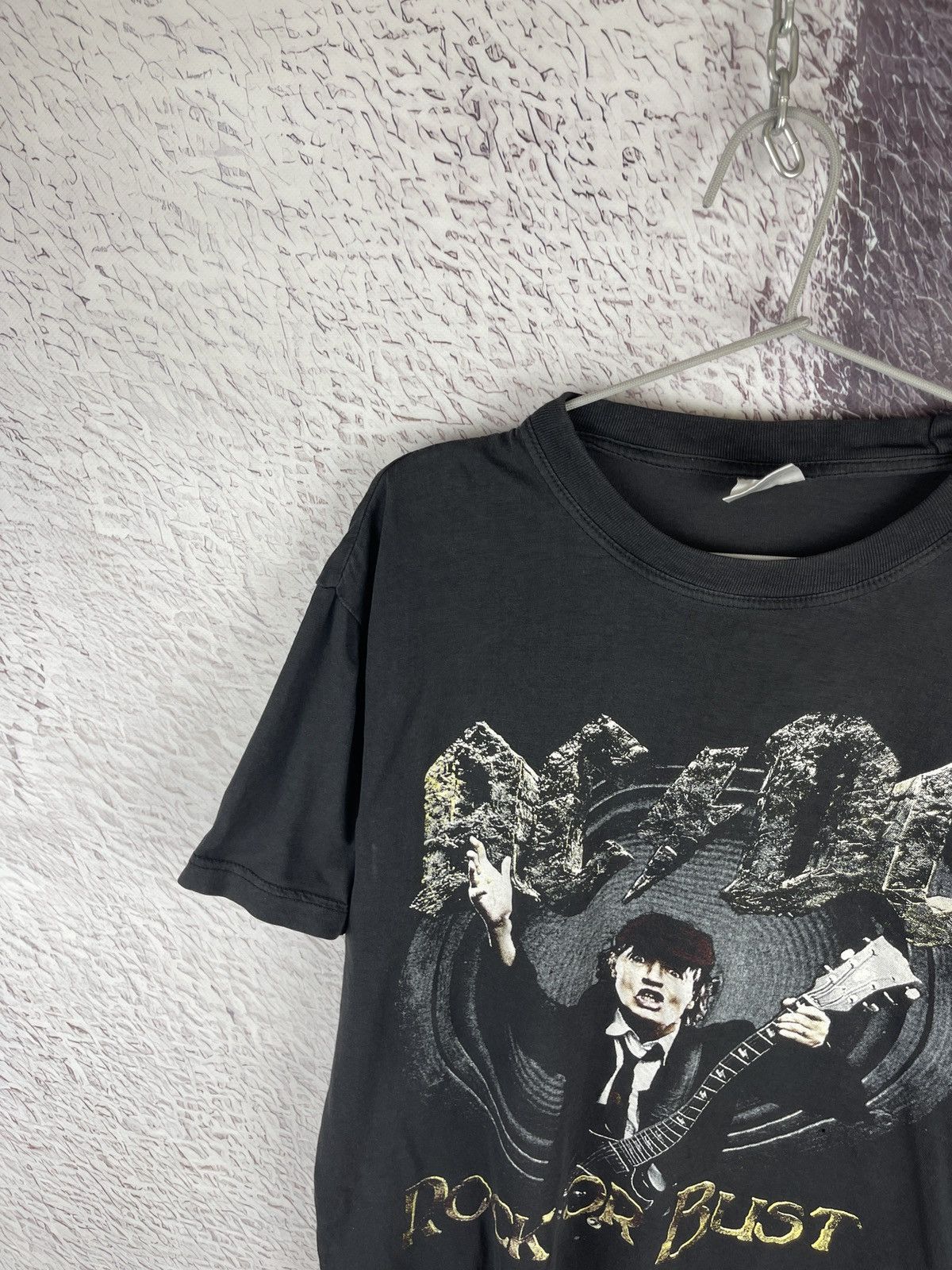AC/DC AC/DC Rock or Bust vintage 90s y2k band tee shirt Size US M / EU 48-50 / 2 - 3 Thumbnail