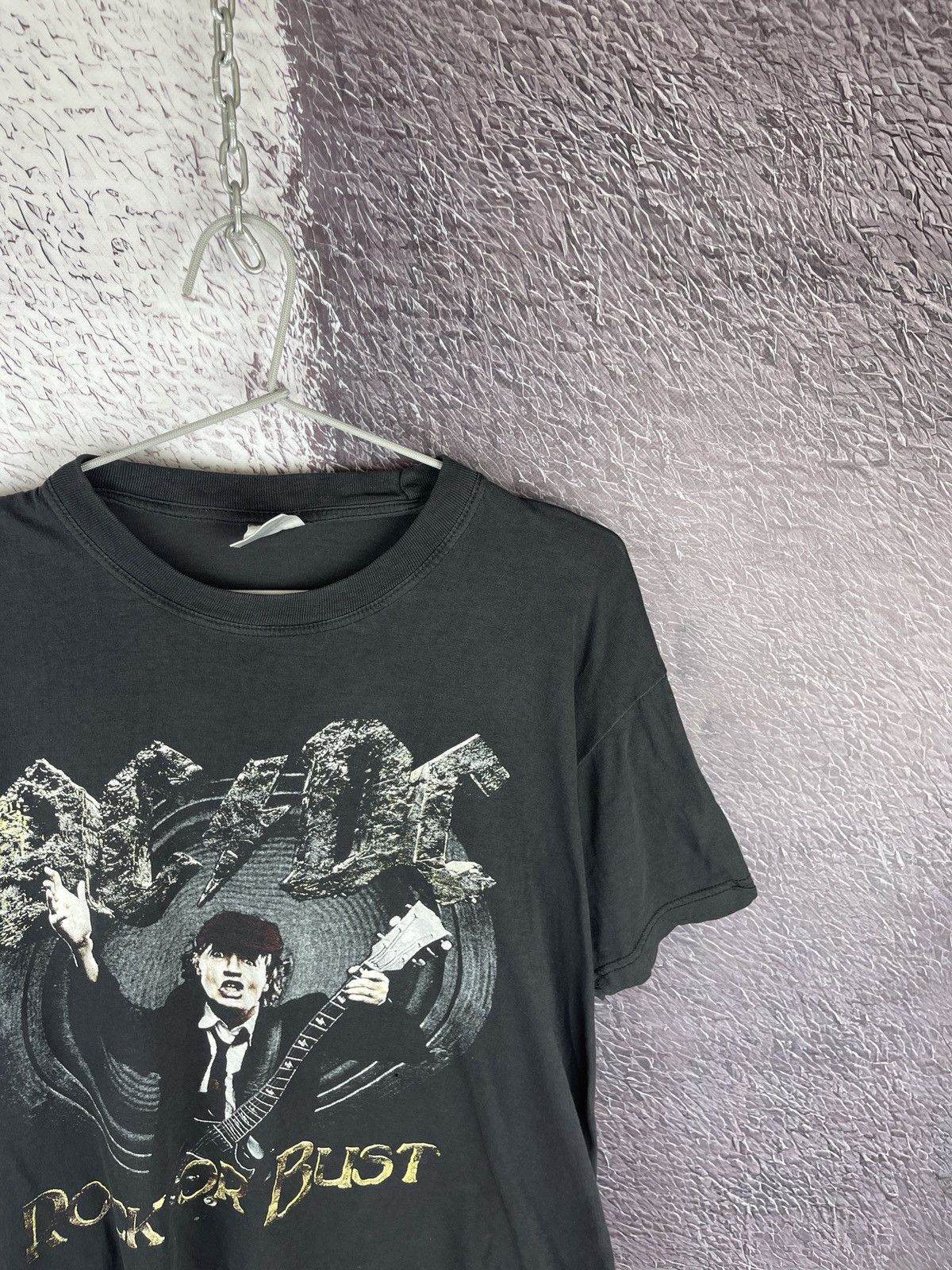 AC/DC AC/DC Rock or Bust vintage 90s y2k band tee shirt Size US M / EU 48-50 / 2 - 5 Thumbnail