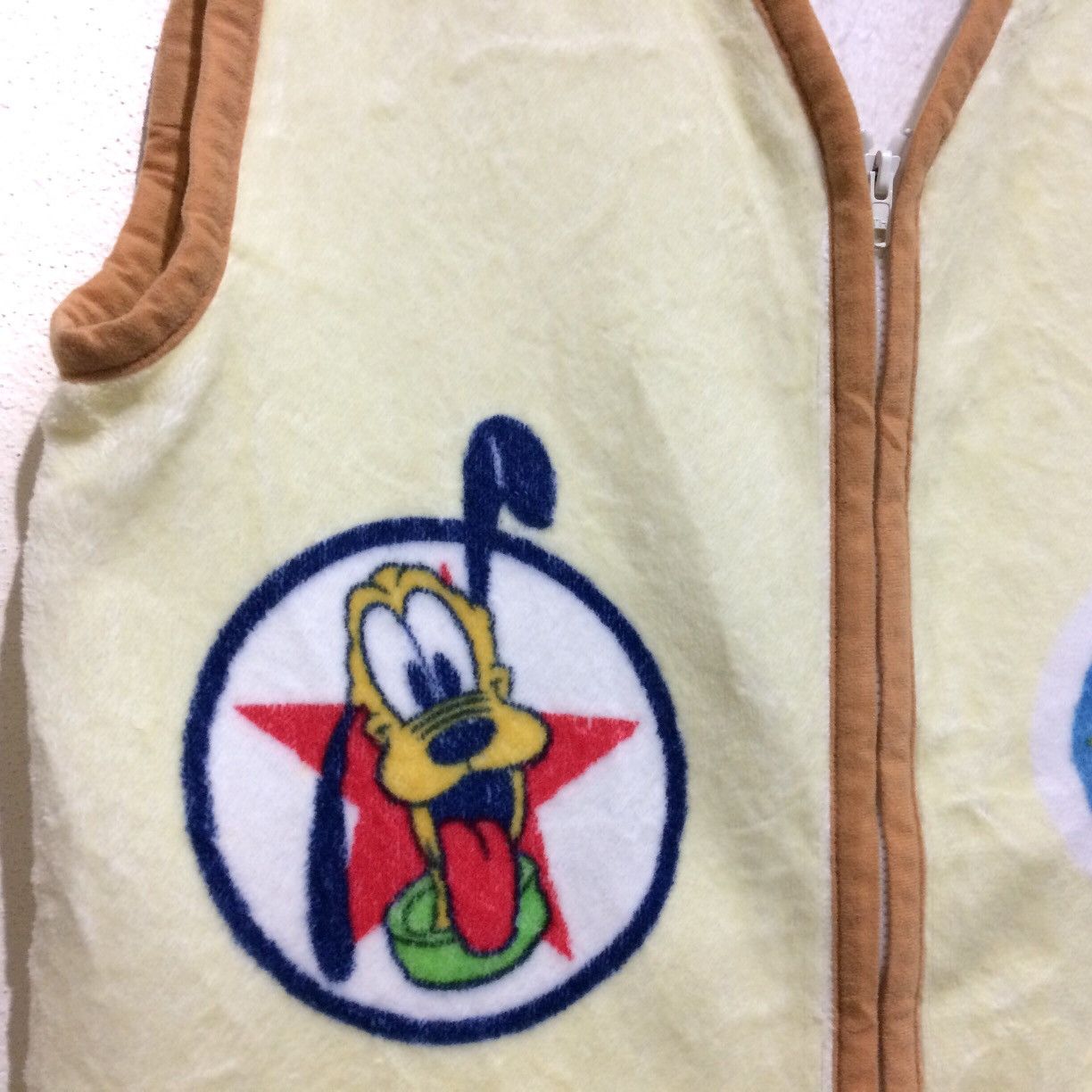 Mickey Mouse Mickey Mouse x Goofy Fleece Sweater Vest Zipper Up Cartoon Size US M / EU 48-50 / 2 - 2 Thumbnail