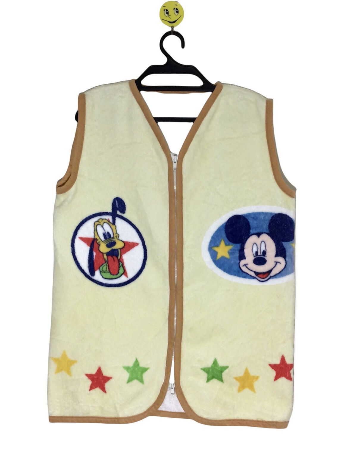 Mickey Mouse Mickey Mouse x Goofy Fleece Sweater Vest Zipper Up Cartoon Size US M / EU 48-50 / 2 - 1 Thumbnail