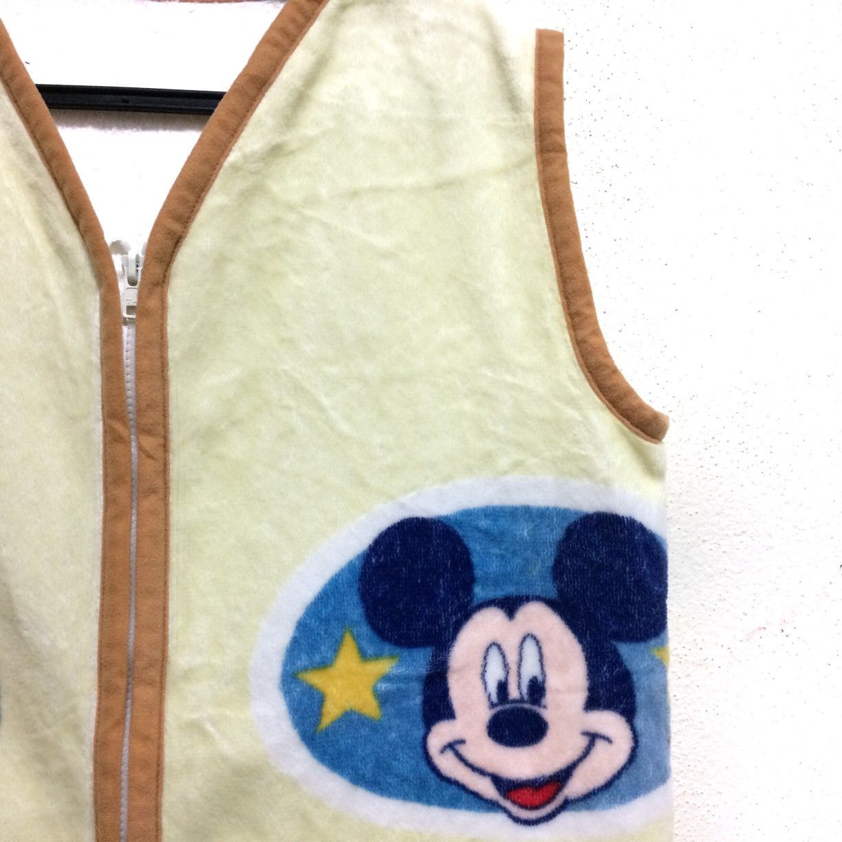 Mickey Mouse Mickey Mouse x Goofy Fleece Sweater Vest Zipper Up Cartoon Size US M / EU 48-50 / 2 - 3 Thumbnail