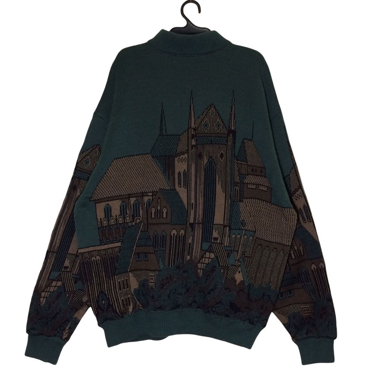 Japanese Brand Vintage Joseph Myerchin Full Print Art Boy Scout Knitwear Size US XL / EU 56 / 4 - 4 Thumbnail