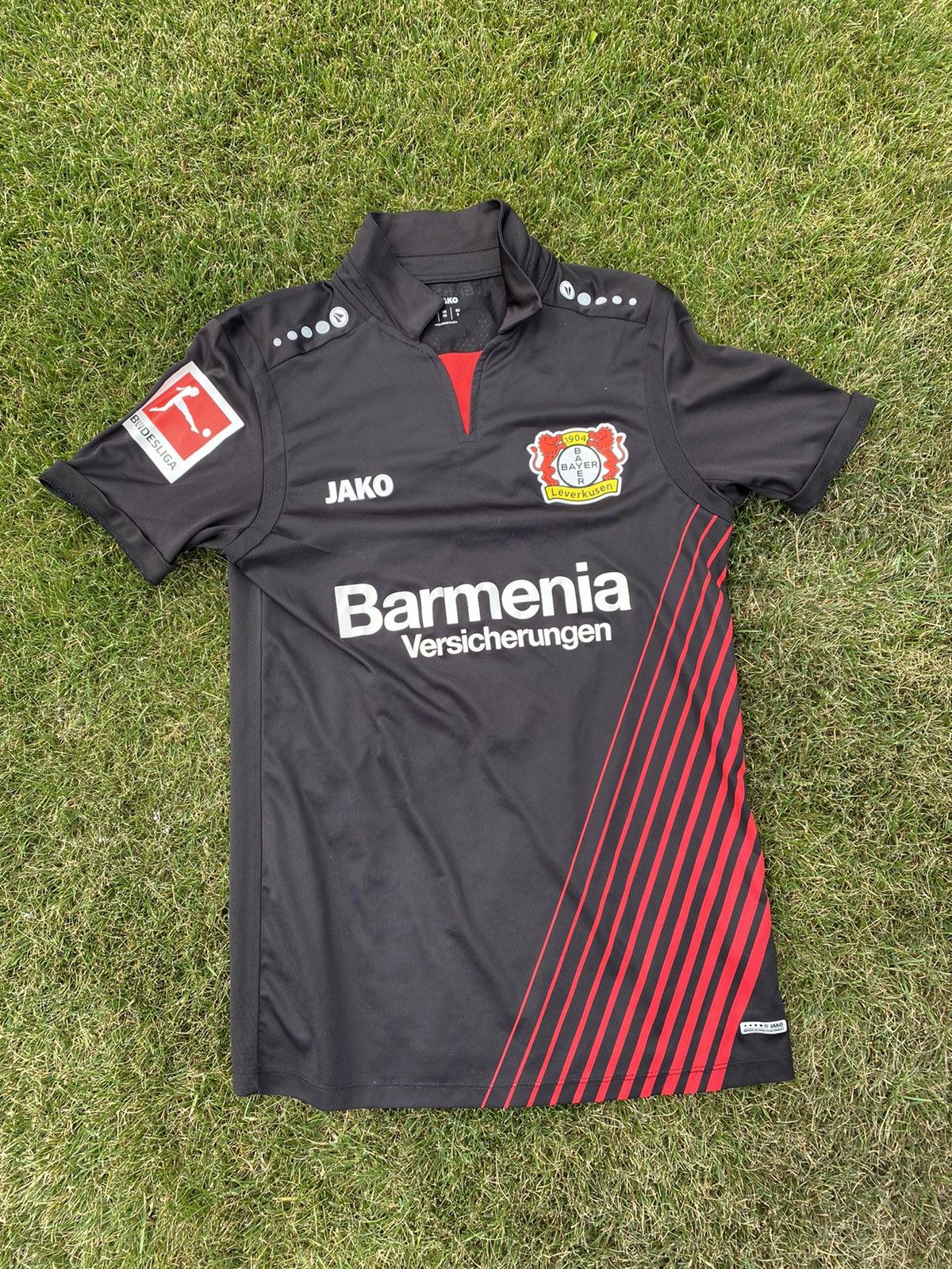 Vintage Jako Bayer 04 Leverkusen 17/18 kießling soccer jersey Size US S / EU 44-46 / 1 - 2 Thumbnail