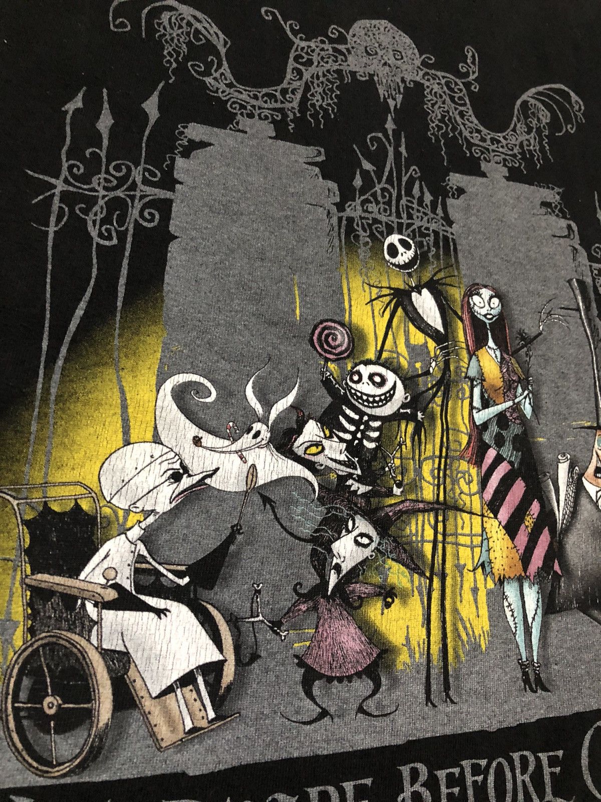 Vintage The Nightmare Before Christmas Tee Shirt