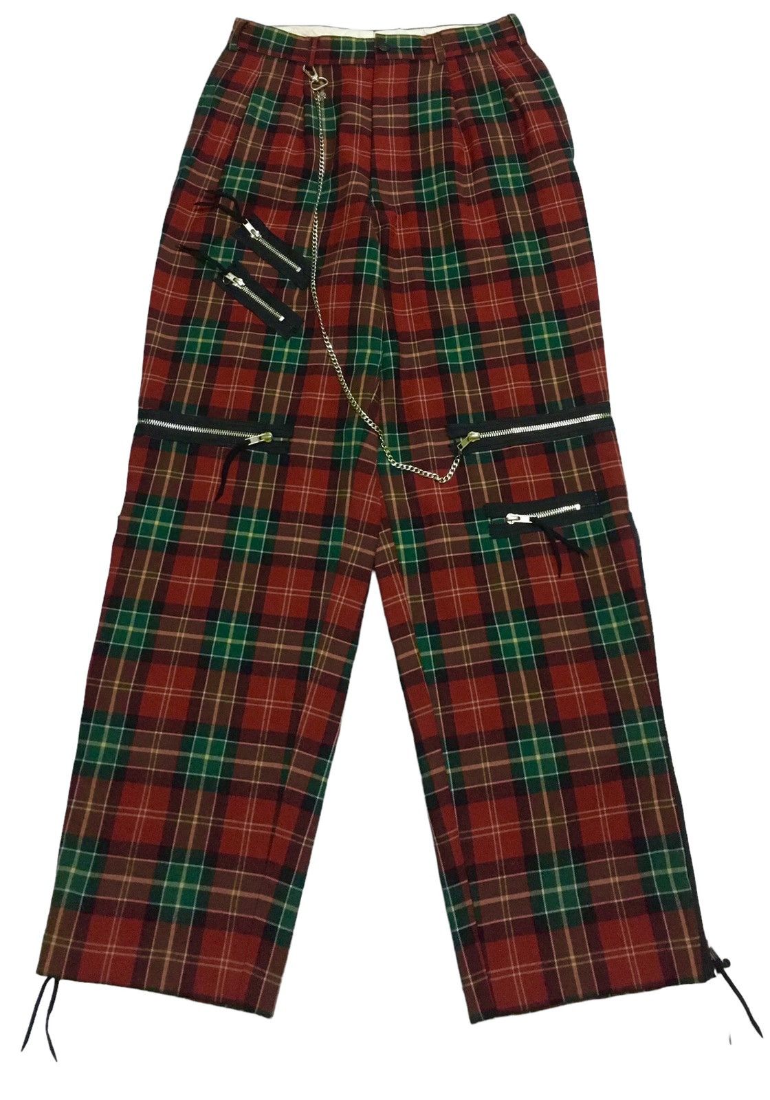 If Six Was Nine × Le Grande Bleu (L.G.B.) × Seditionaries Rare Vintage Japanese Brand Men's Bigi Bondage Pants 1990s Size US 29 - 1 Thumbnail