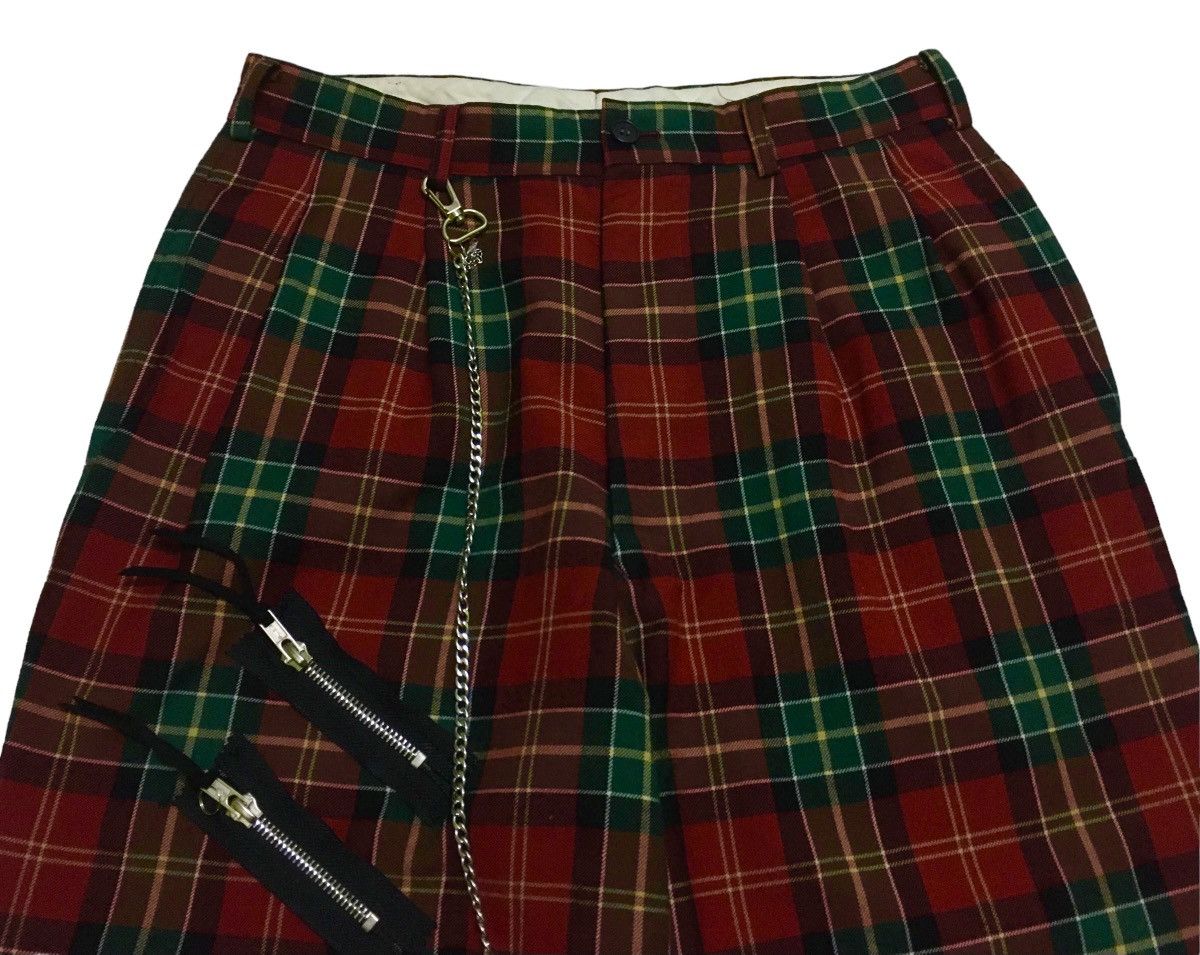 If Six Was Nine × Le Grande Bleu (L.G.B.) × Seditionaries Rare Vintage Japanese Brand Men's Bigi Bondage Pants 1990s Size US 29 - 3 Thumbnail