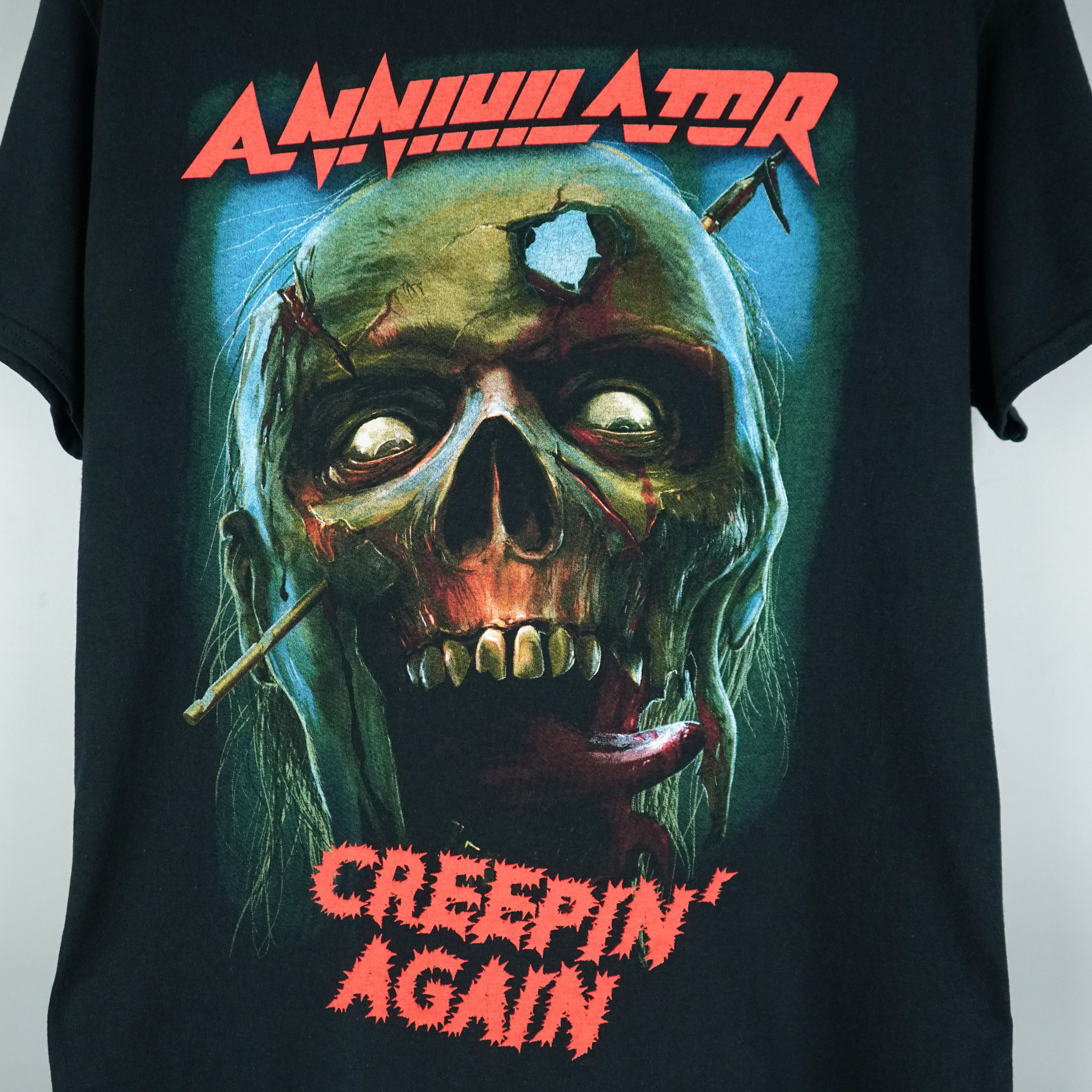 Band Tees × Vintage 2010s Annihilator band t-shirt Size US M / EU 48-50 / 2 - 3 Thumbnail