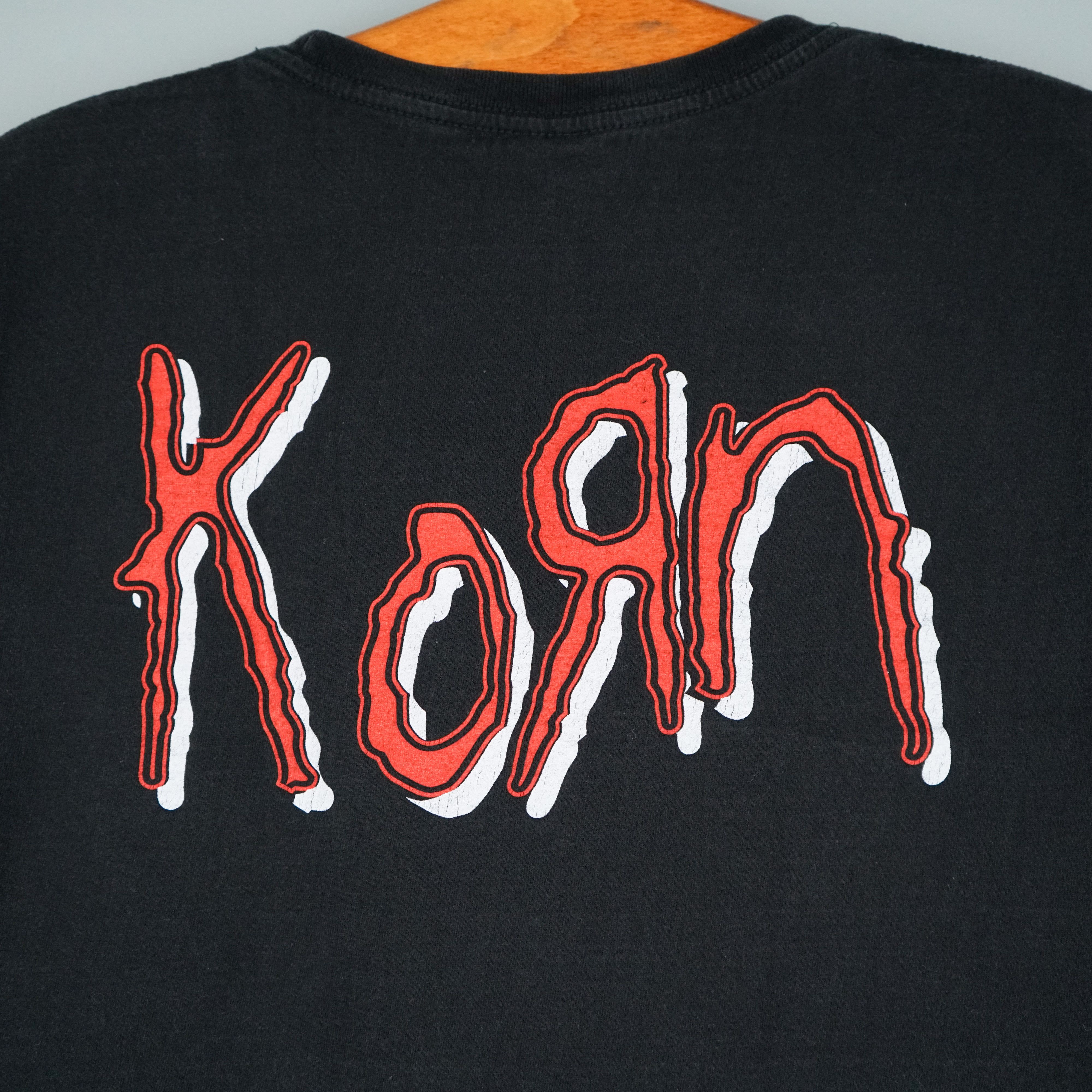 Band Tees × Vintage 90s Korn t-shirt Size US M / EU 48-50 / 2 - 7 Thumbnail