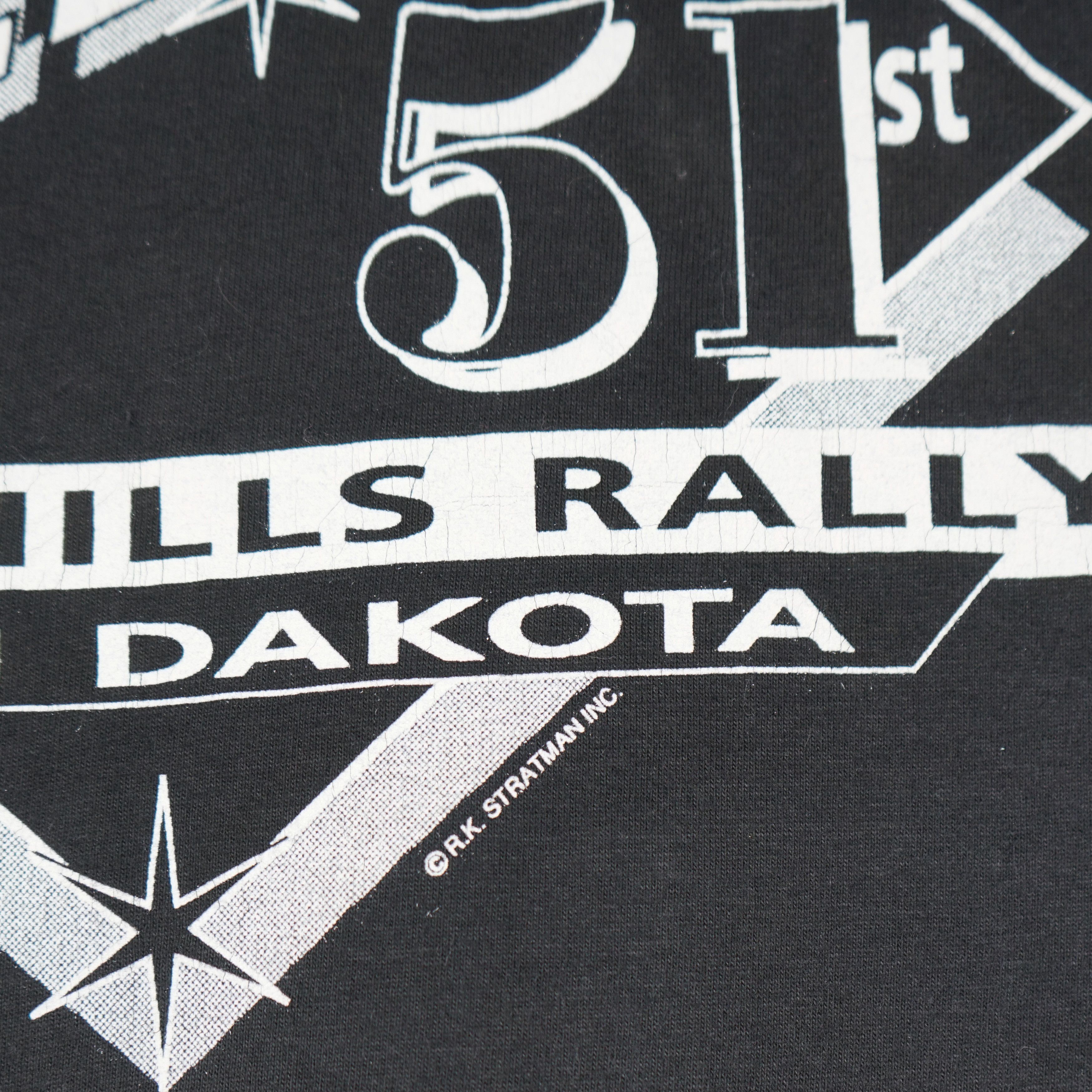 Harley Davidson × Vintage 1990s Harley Davidson Sturgis t-shirt Size US M / EU 48-50 / 2 - 8 Thumbnail