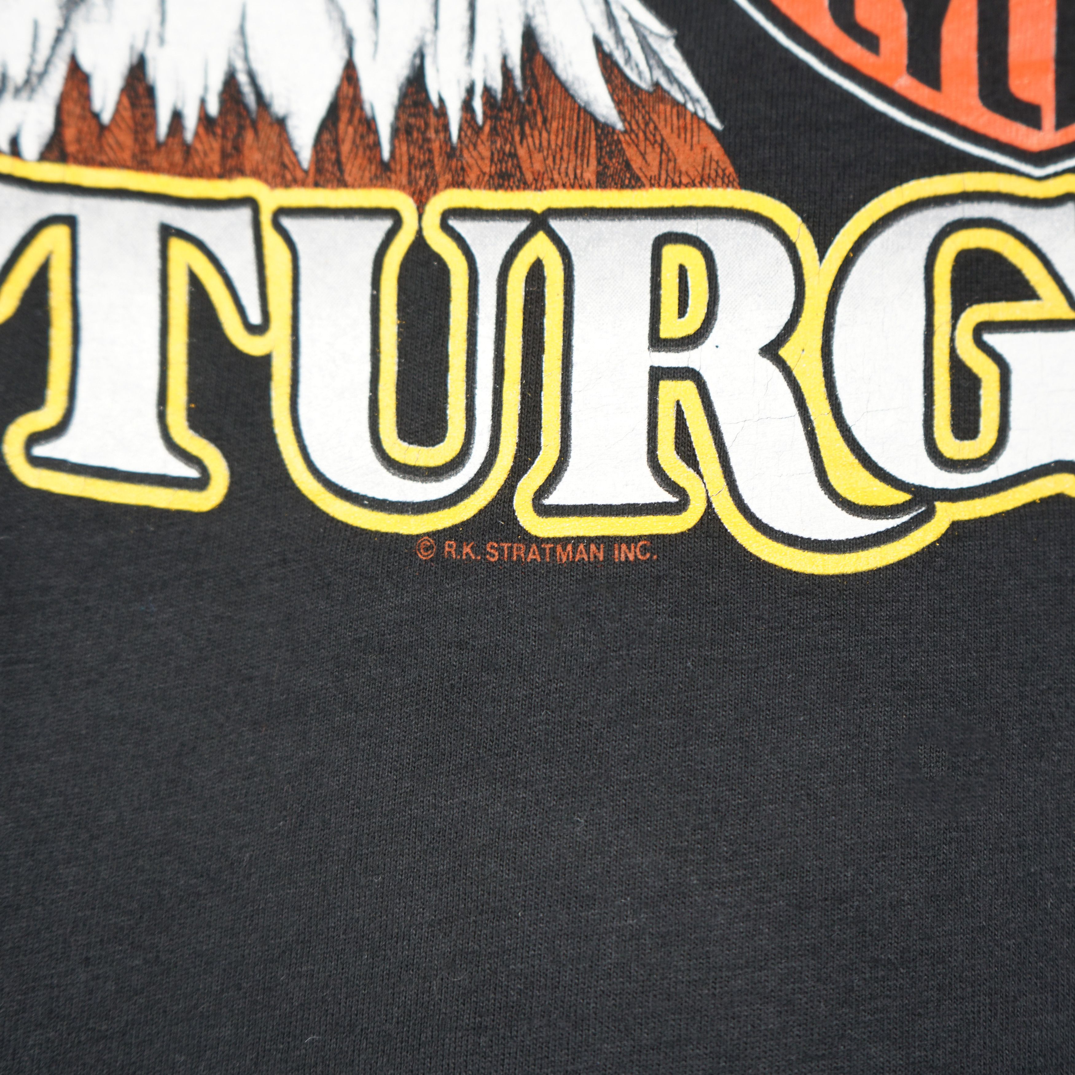 Harley Davidson × Vintage 1990s Harley Davidson Sturgis t-shirt Size US M / EU 48-50 / 2 - 3 Thumbnail