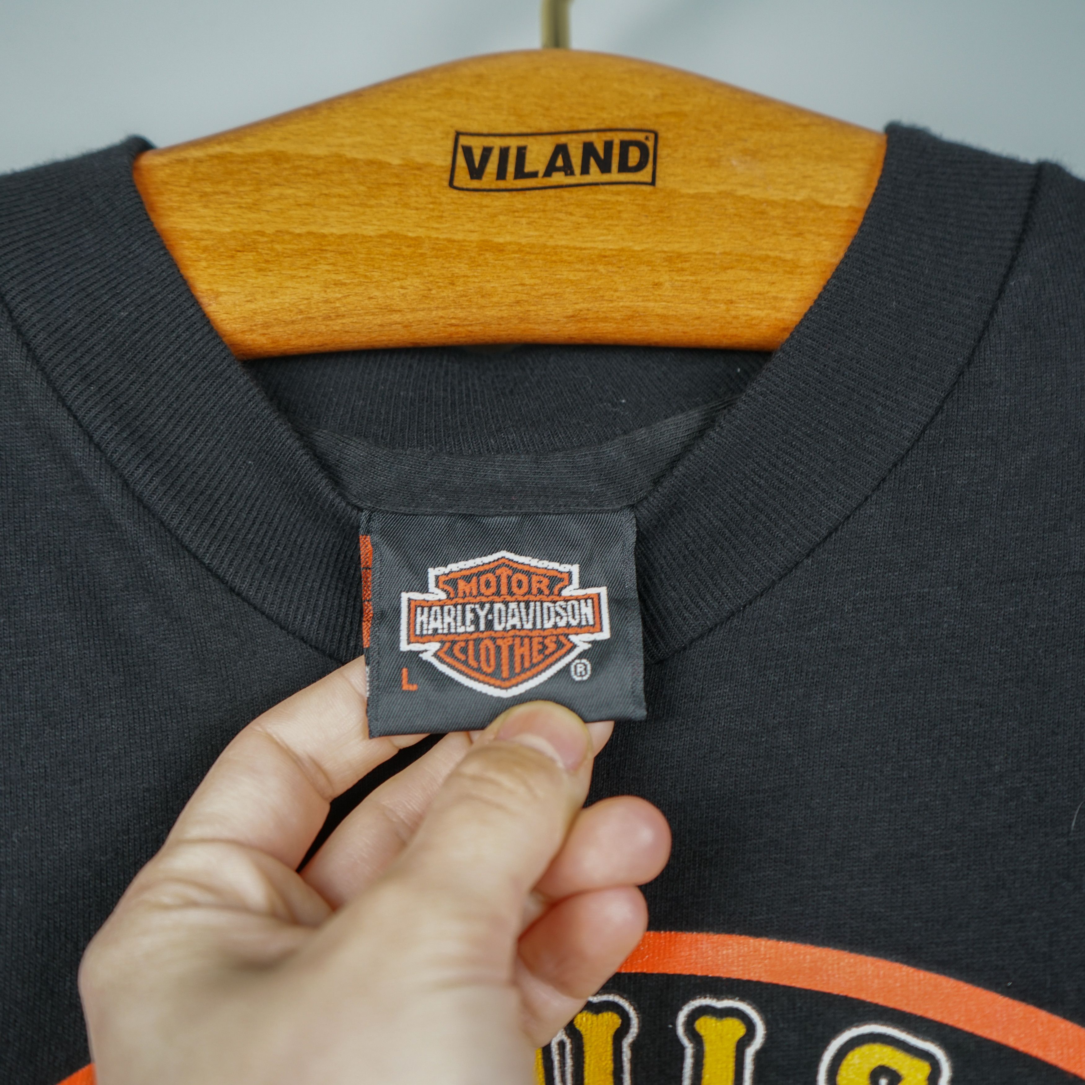 Harley Davidson × Vintage 1990s Harley Davidson Sturgis t-shirt Size US M / EU 48-50 / 2 - 5 Thumbnail