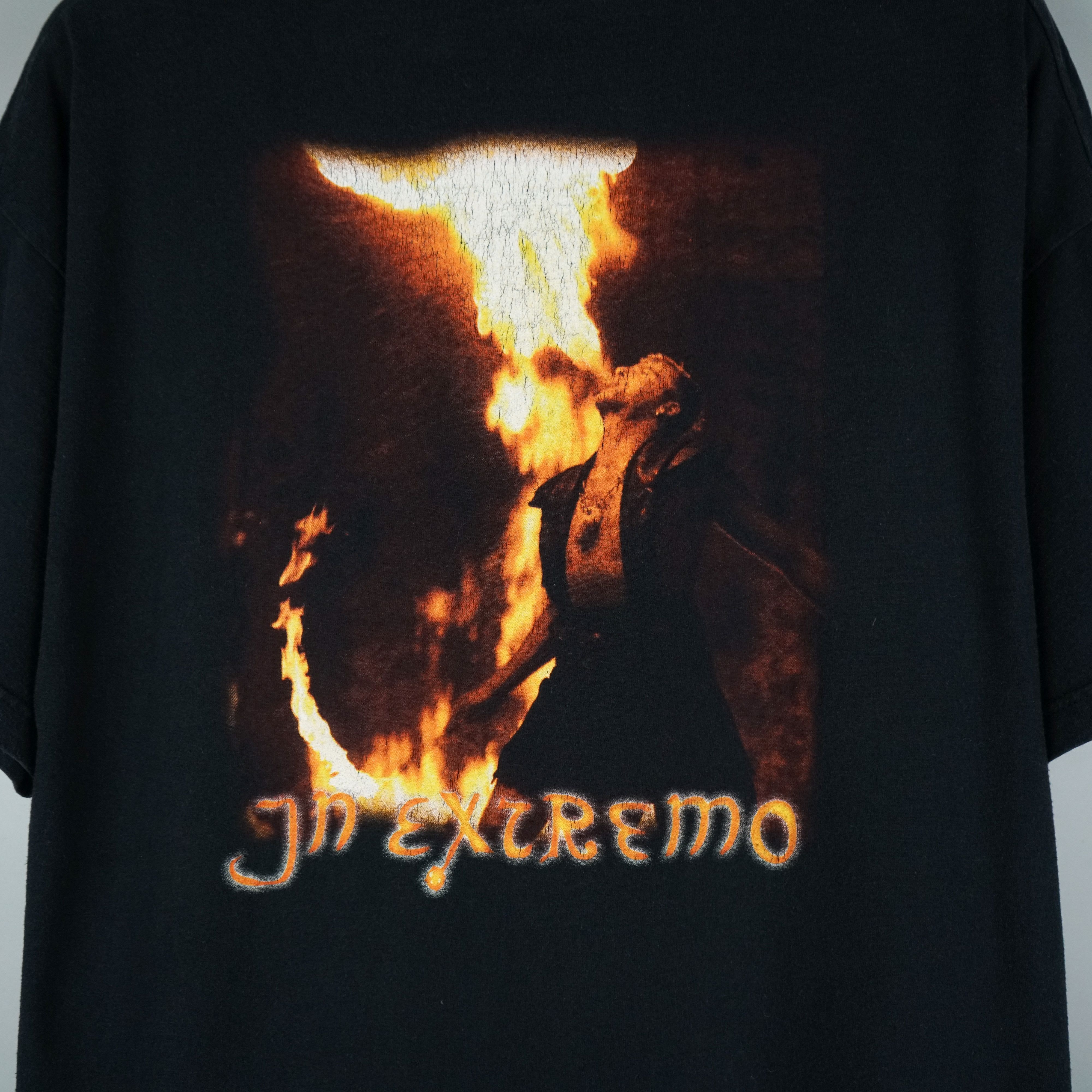 Band Tees × Vintage 2001 in extremo t shirt Size US XL / EU 56 / 4 - 5 Thumbnail