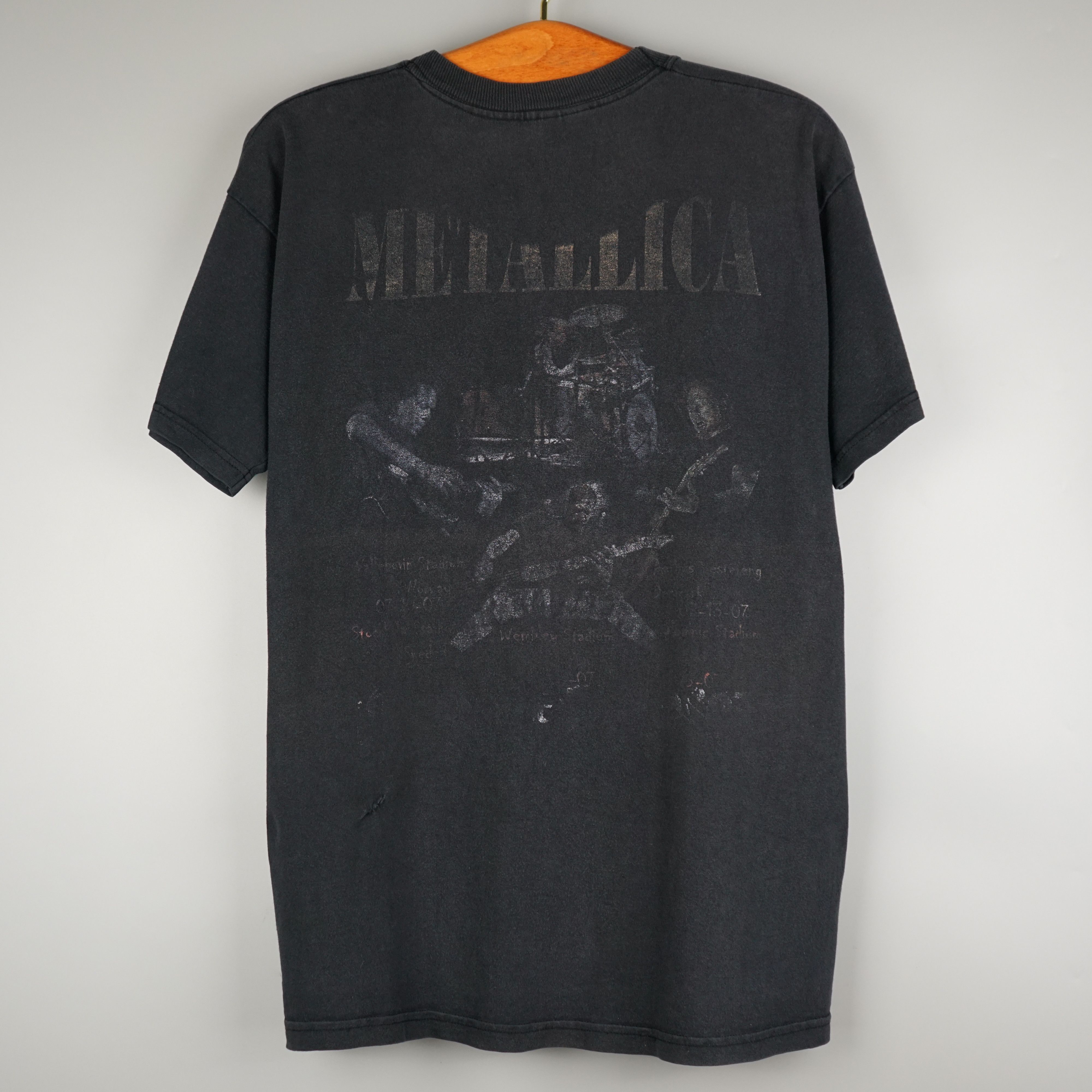 Band Tees × Vintage 2007 Metallica t-shirt '07 tour Size US M / EU 48-50 / 2 - 5 Thumbnail