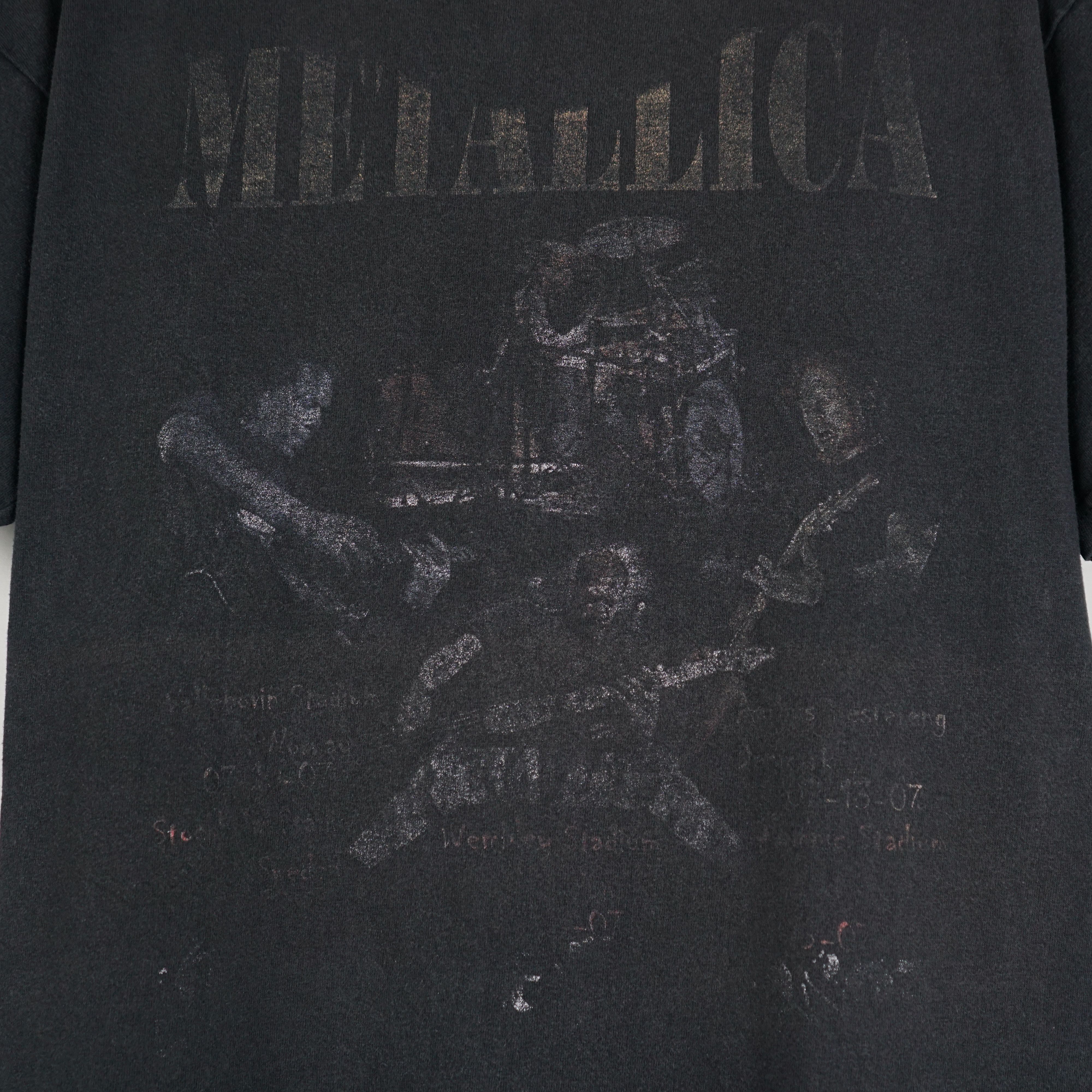 Band Tees × Vintage 2007 Metallica t-shirt '07 tour Size US M / EU 48-50 / 2 - 6 Thumbnail