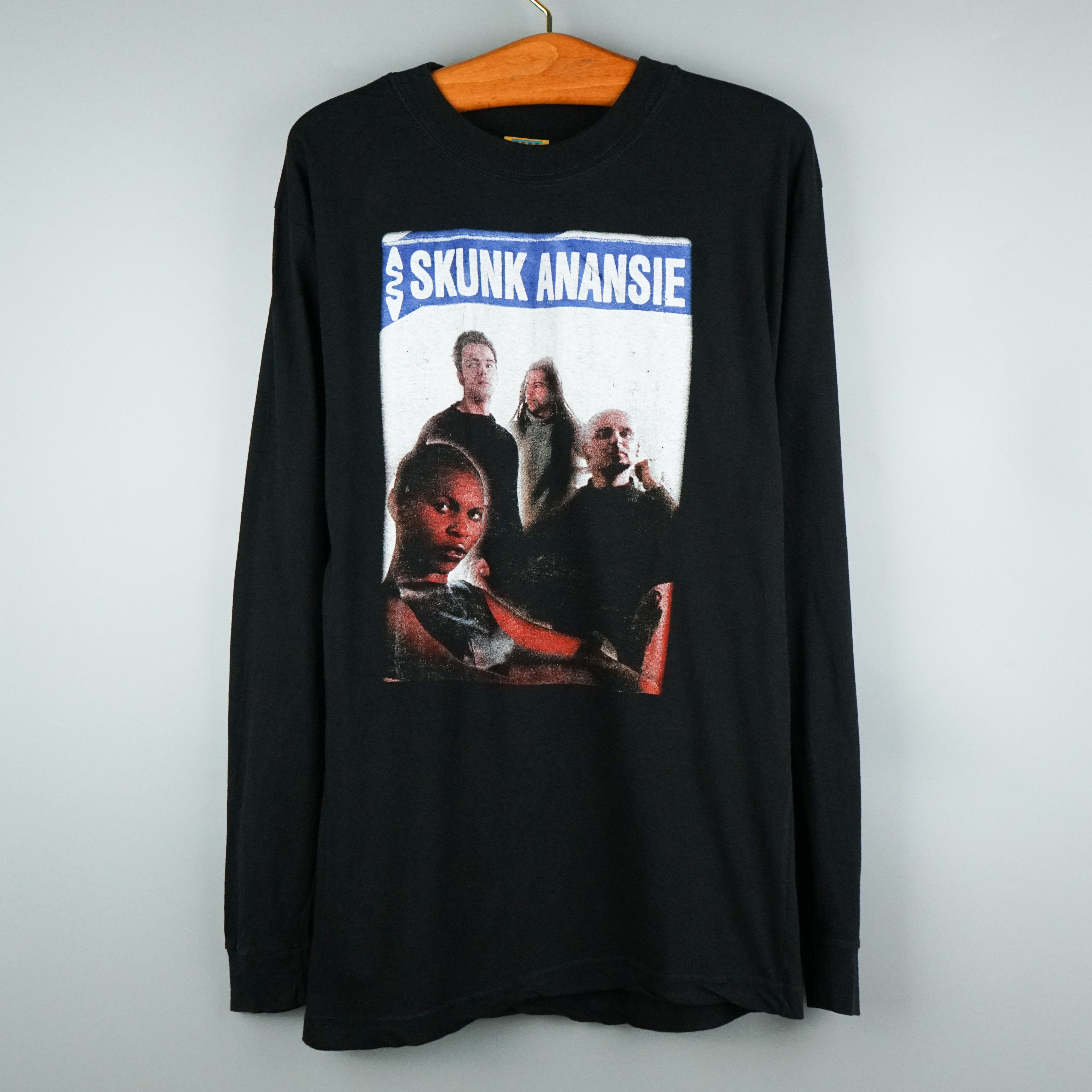 image of Band Tees x Vintage Skunk Anansie T Shirt 1990S in Black, Men's (Size Medium)