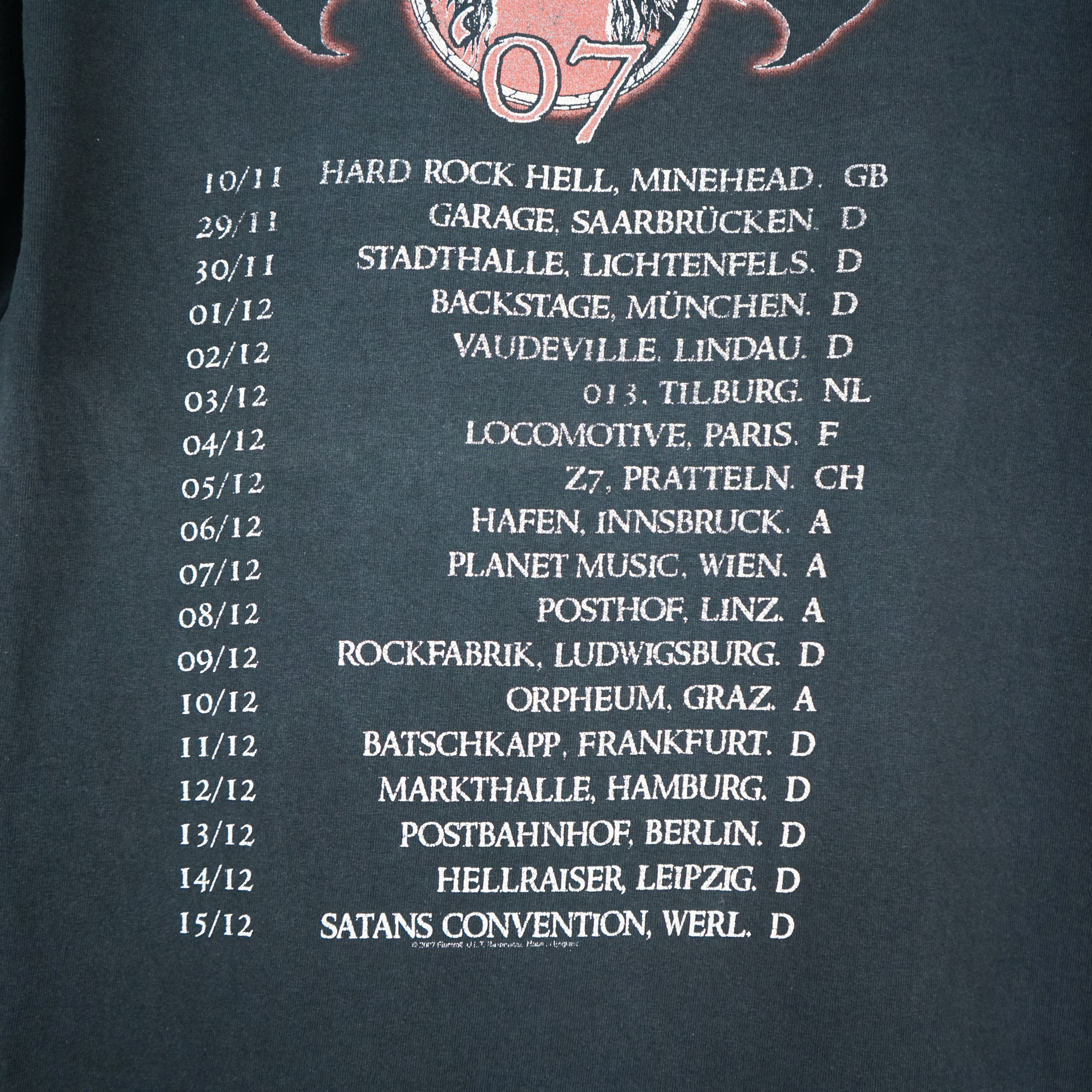 Band Tees × Vintage 2007 Finntroll t shirt Size US M / EU 48-50 / 2 - 9 Thumbnail
