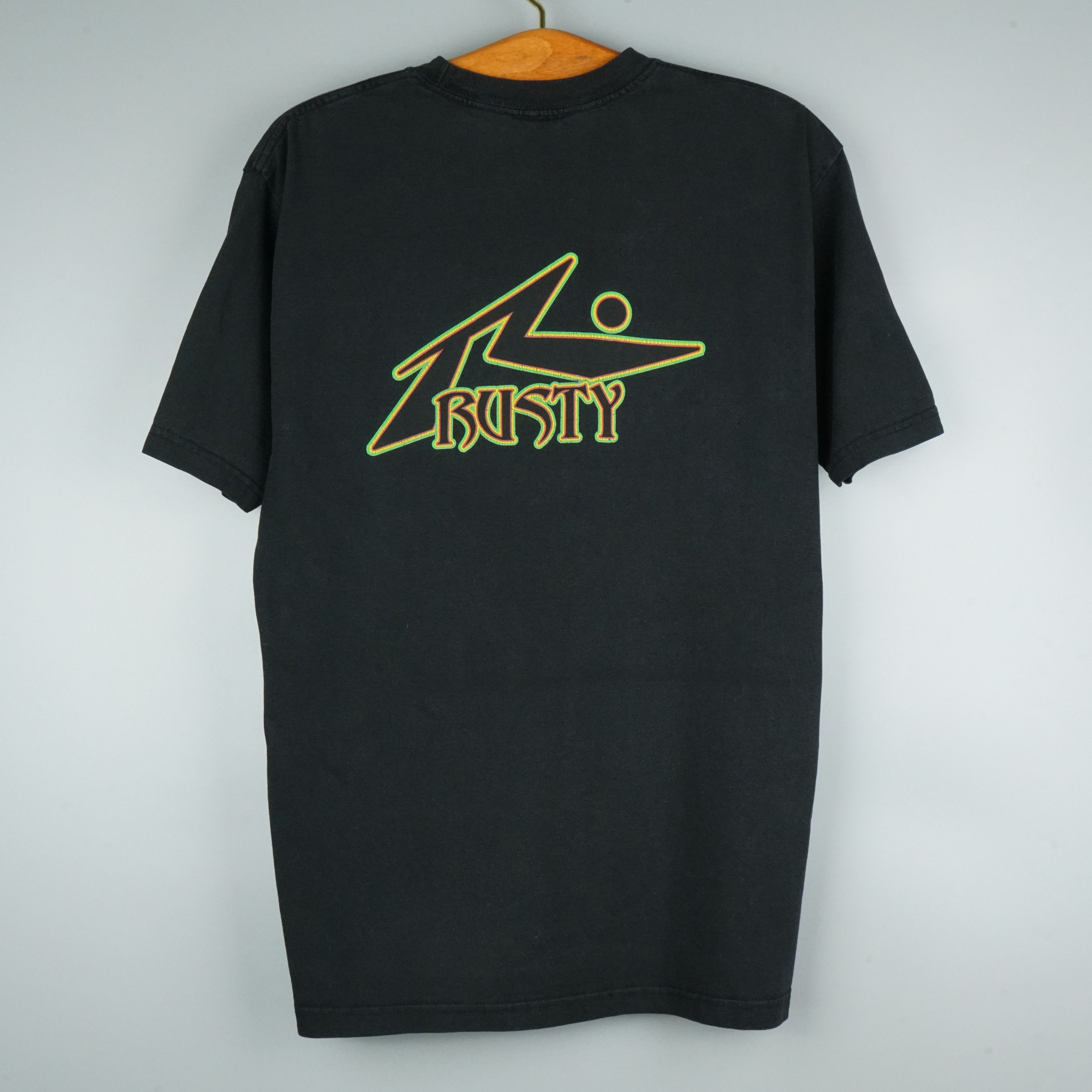 Rusty × Vintage 1990s Rusty t-shirt Size US M / EU 48-50 / 2 - 4 Thumbnail