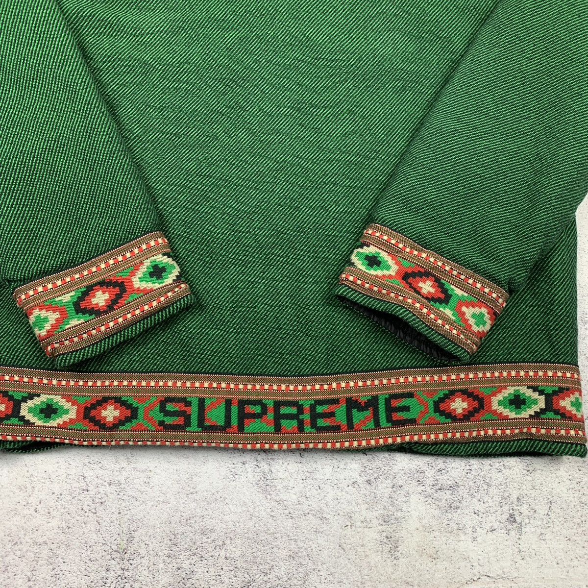 Supreme × Vintage Supreme Navajo Pattern Hoodie Jacket Size US M / EU 48-50 / 2 - 18 Thumbnail
