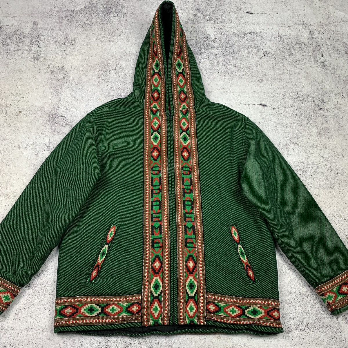 Supreme × Vintage Supreme Navajo Pattern Hoodie Jacket Size US M / EU 48-50 / 2 - 4 Thumbnail