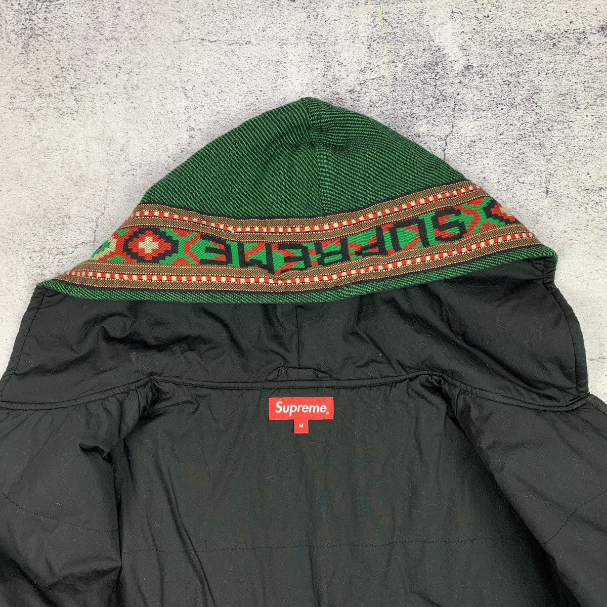 Supreme × Vintage Supreme Navajo Pattern Hoodie Jacket Size US M / EU 48-50 / 2 - 15 Thumbnail
