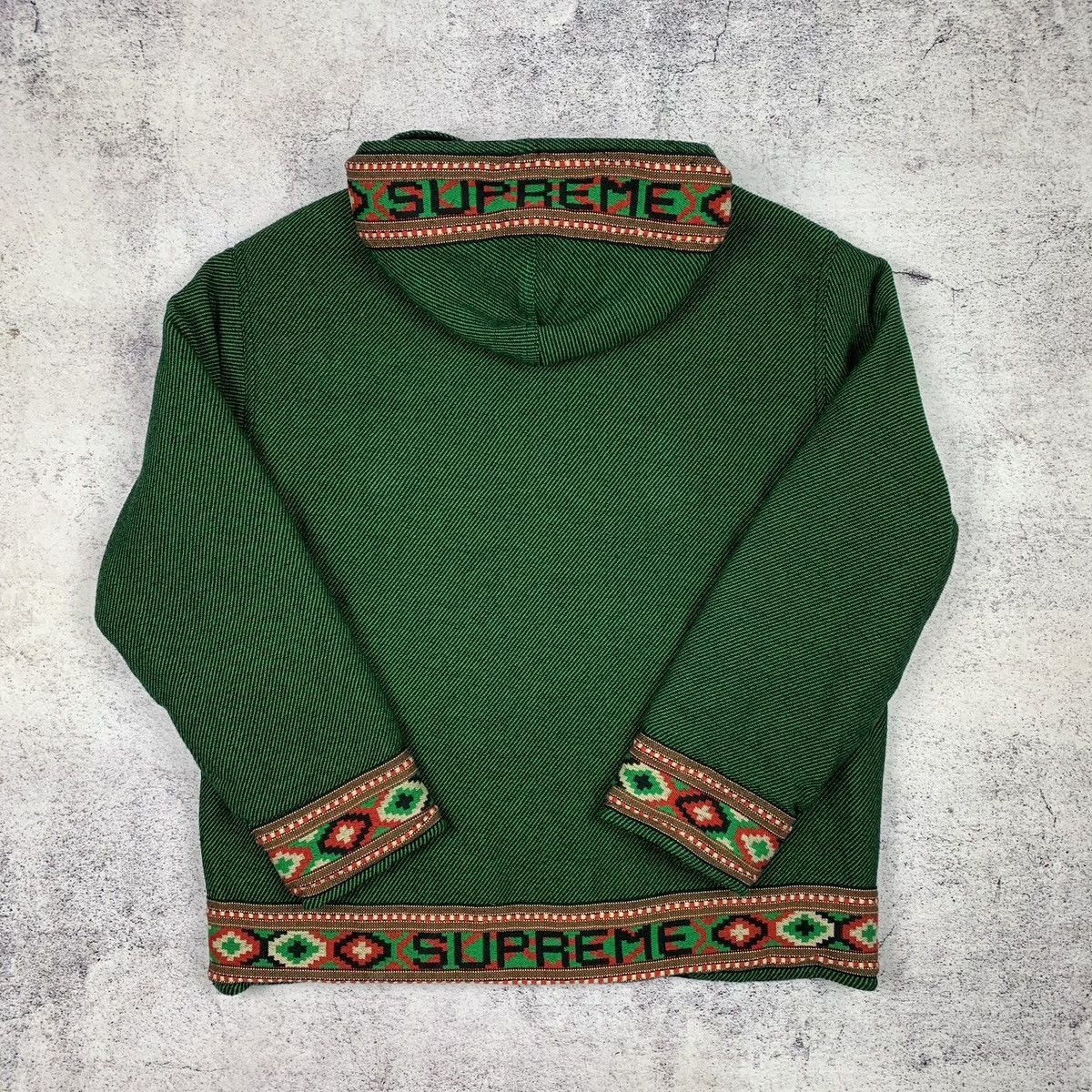 Supreme × Vintage Supreme Navajo Pattern Hoodie Jacket Size US M / EU 48-50 / 2 - 17 Thumbnail