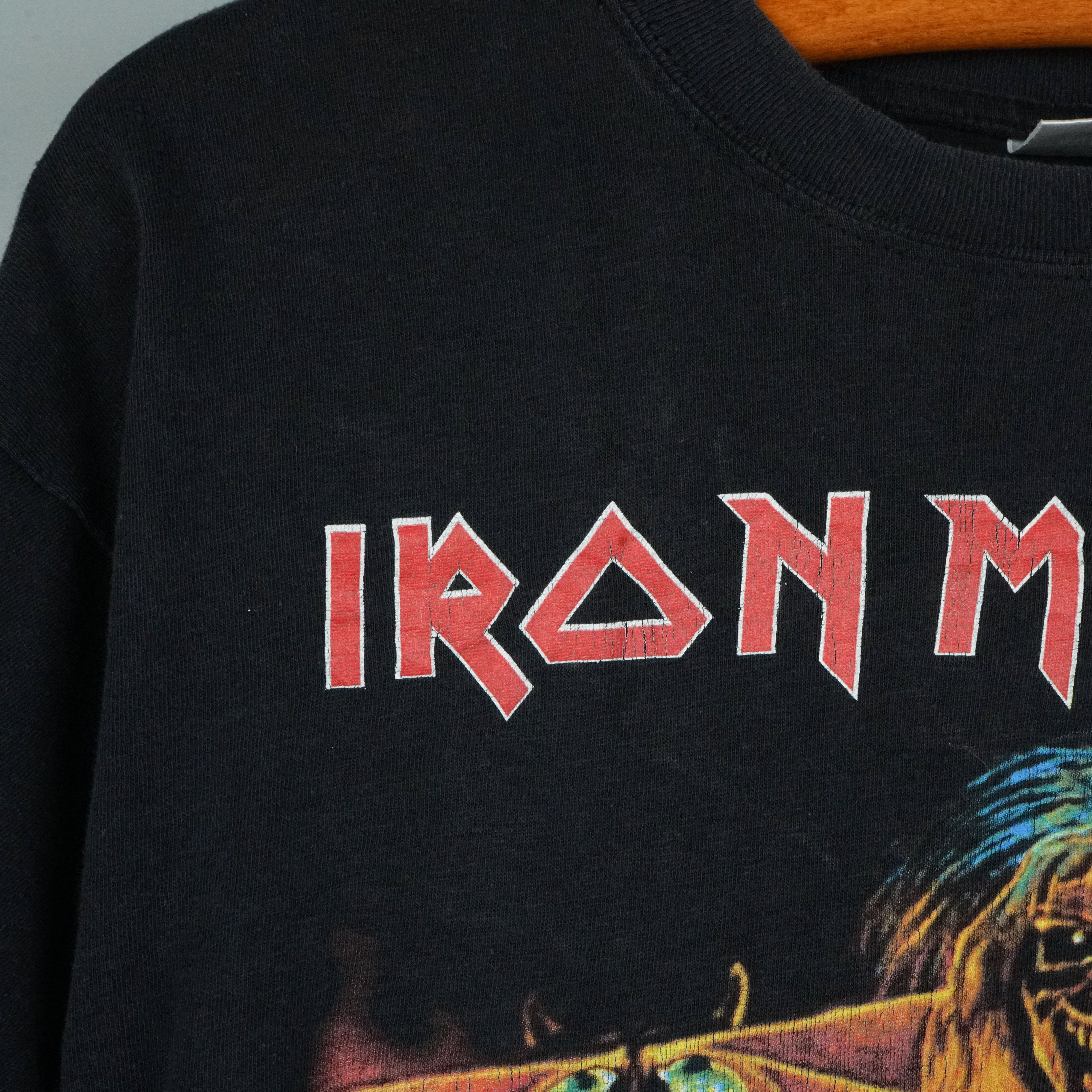 Band Tees × Vintage 1990s Iron Maiden Beast on The Road t-shirt Size US M / EU 48-50 / 2 - 3 Thumbnail