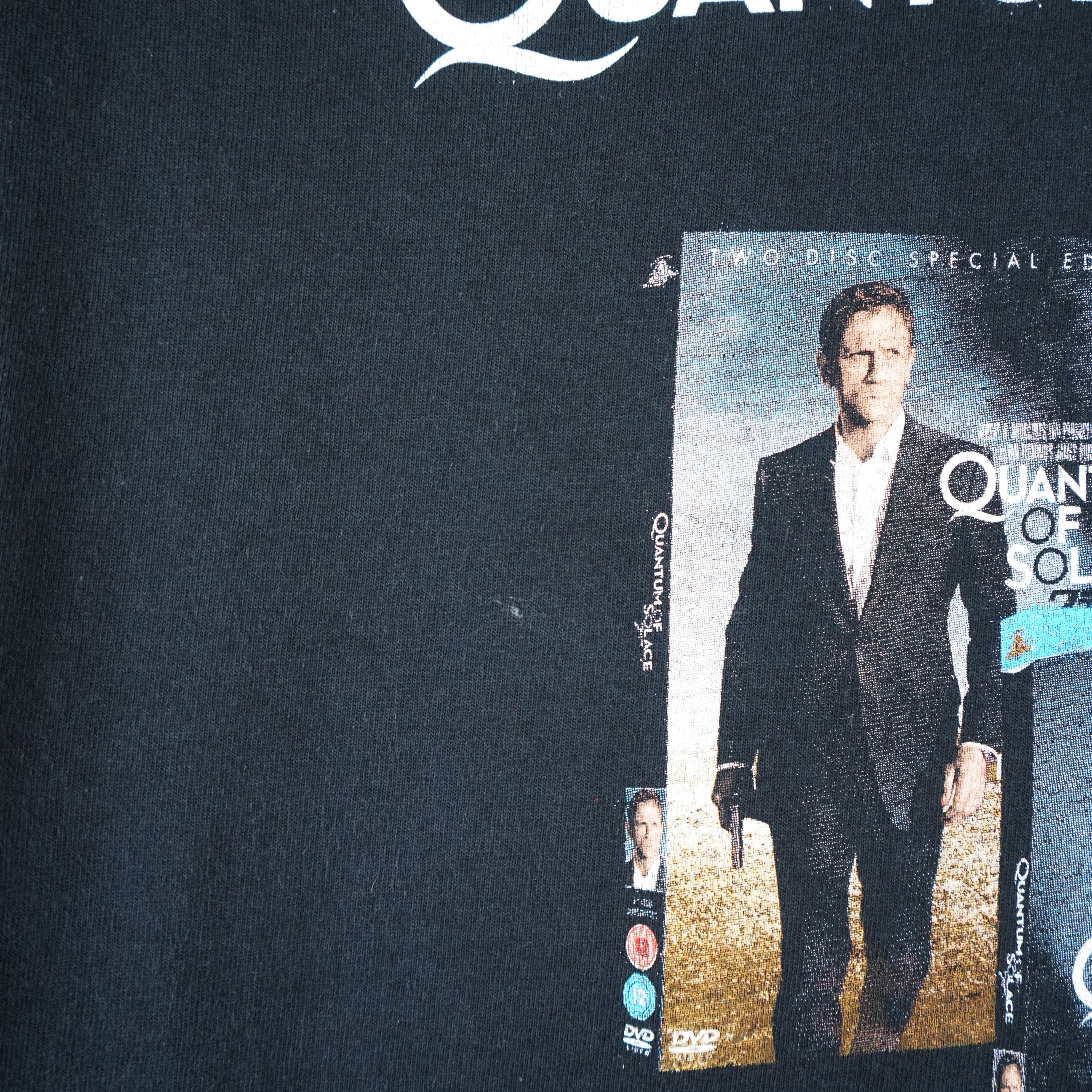 Vintage 2008 James Bond 007 t shirt quantum of solace Size US M / EU 48-50 / 2 - 8 Thumbnail