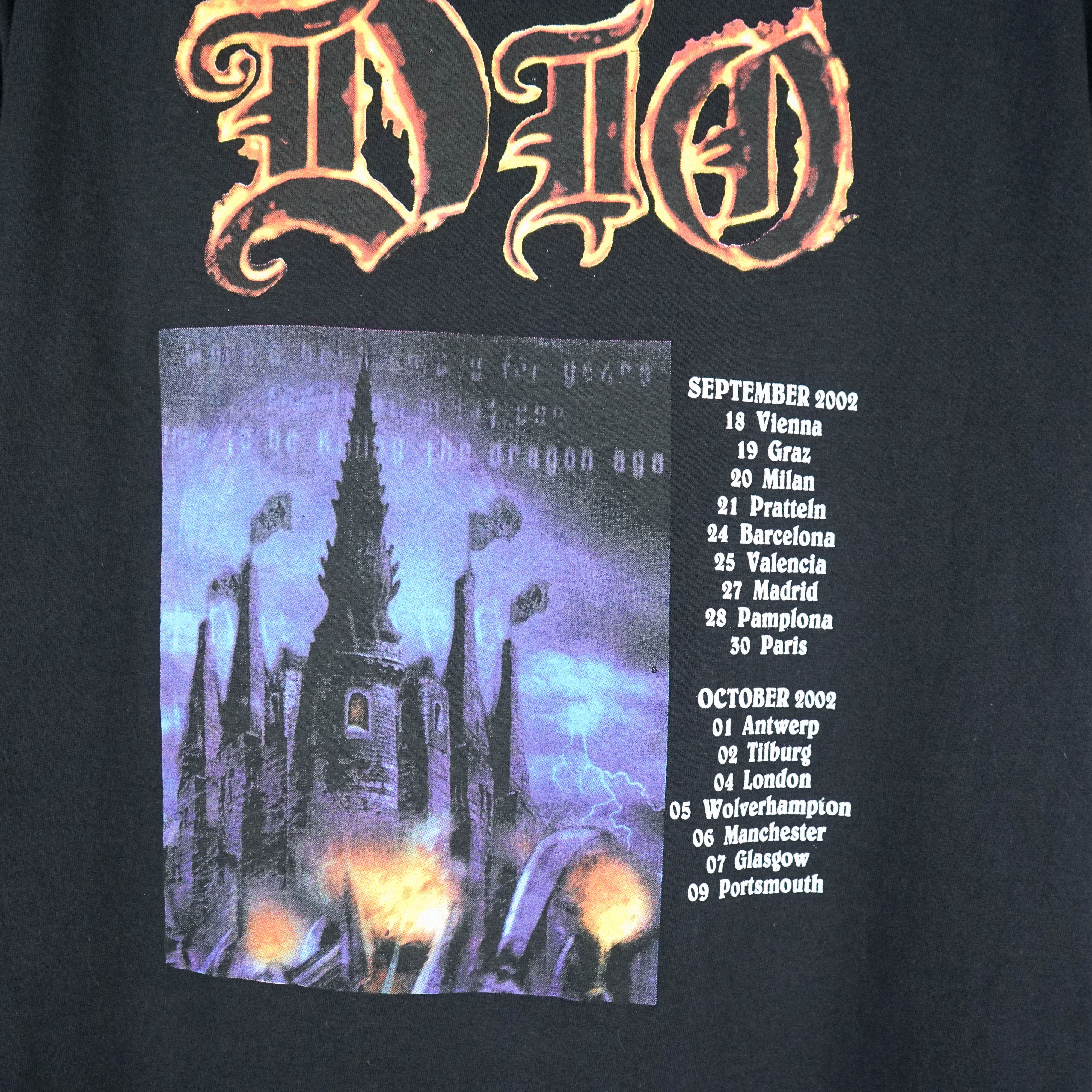 Band Tees × Vintage 2002 DIO t shirt Size US M / EU 48-50 / 2 - 7 Thumbnail