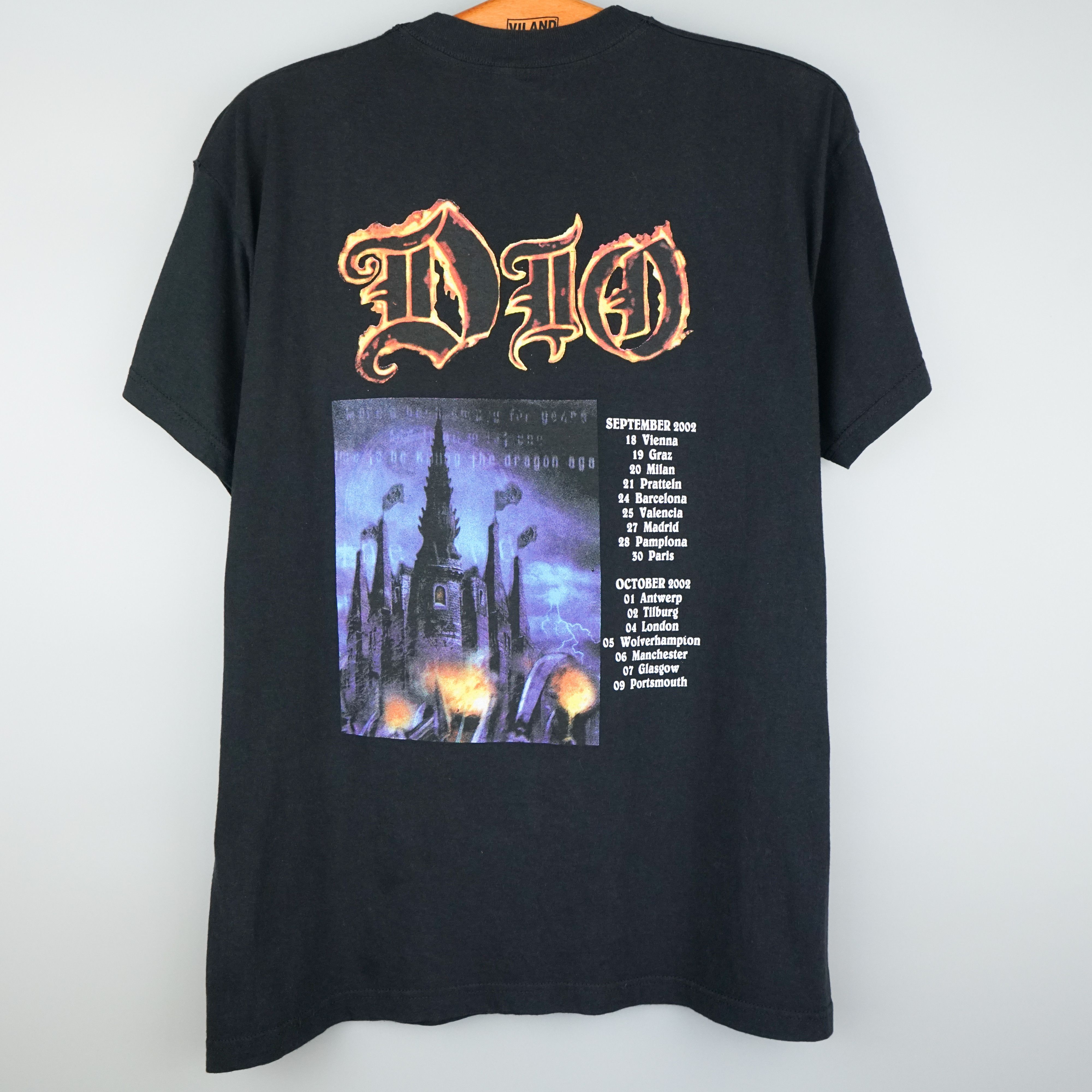 Band Tees × Vintage 2002 DIO t shirt Size US M / EU 48-50 / 2 - 6 Thumbnail