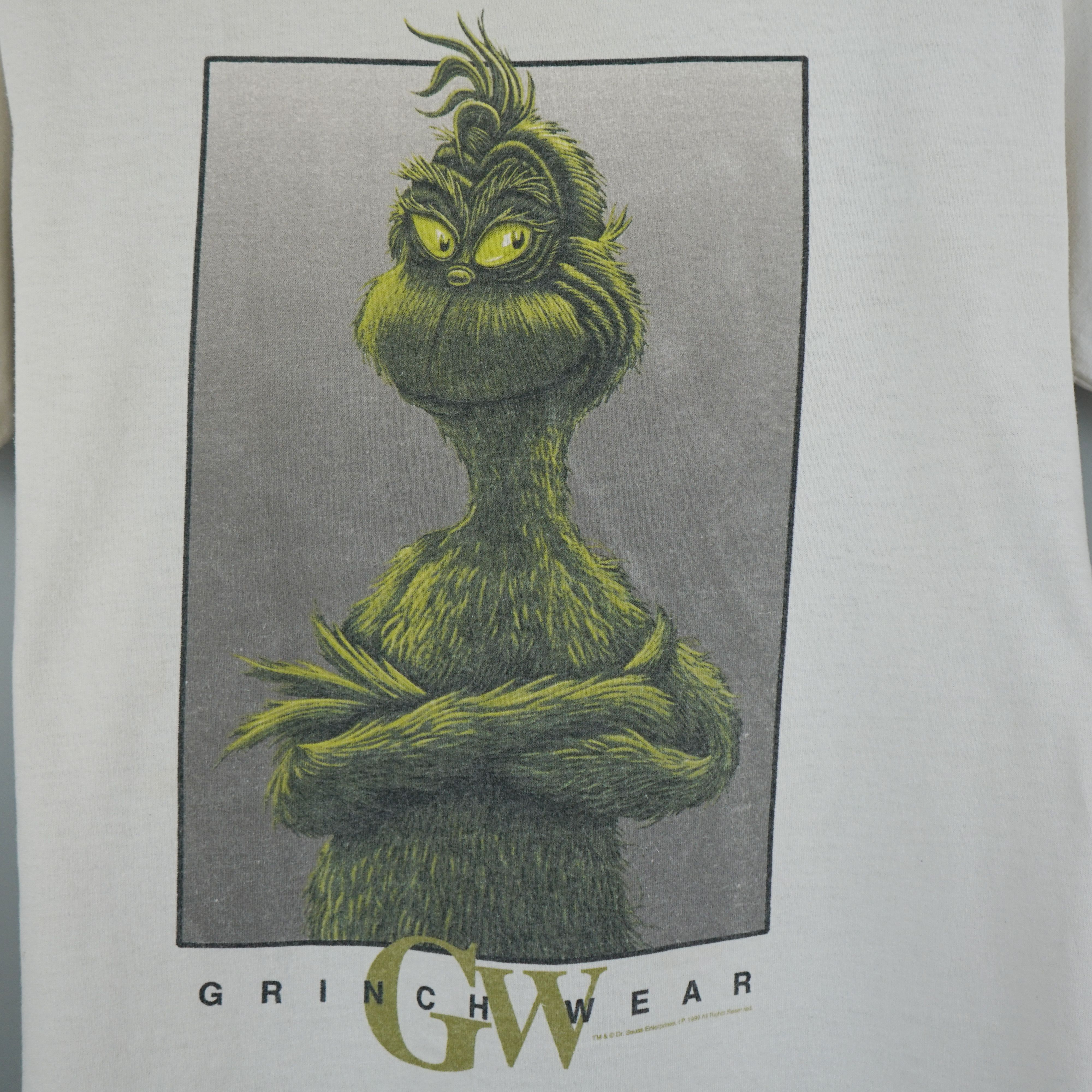 Other × Vintage 90s Grinch t shirt Dr Seuss Size US M / EU 48-50 / 2 - 2 Thumbnail