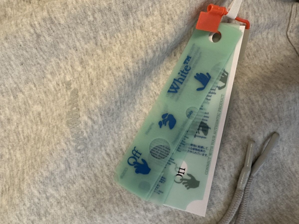 Off-White Off White Diag Tab Hoodie Size US S / EU 44-46 / 1 - 5 Thumbnail
