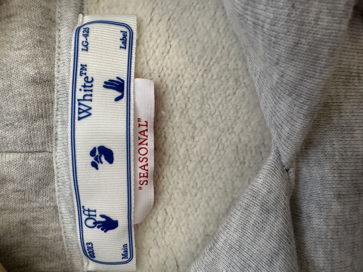 Off-White Off White Diag Tab Hoodie Size US XS / EU 42 / 0 - 3 Thumbnail