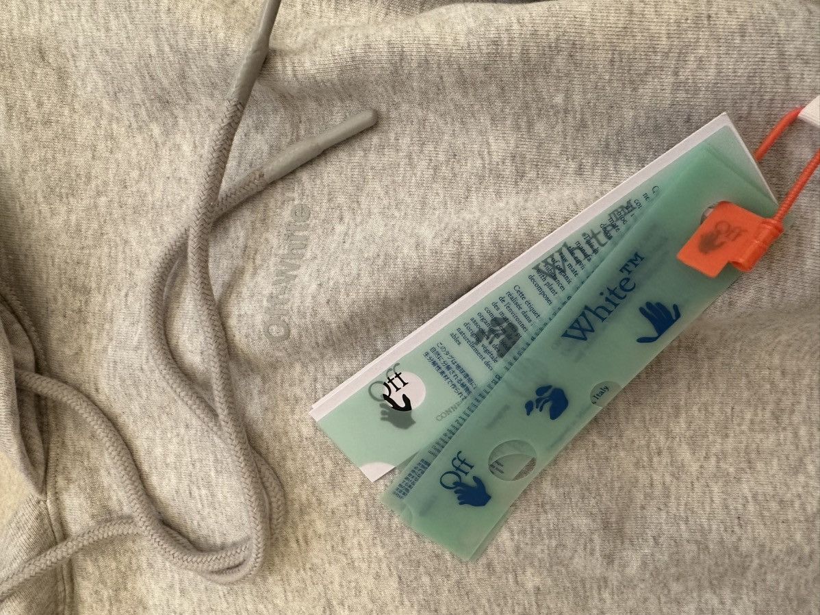 Off-White Off White Diag Tab Hoodie Size US XS / EU 42 / 0 - 5 Thumbnail
