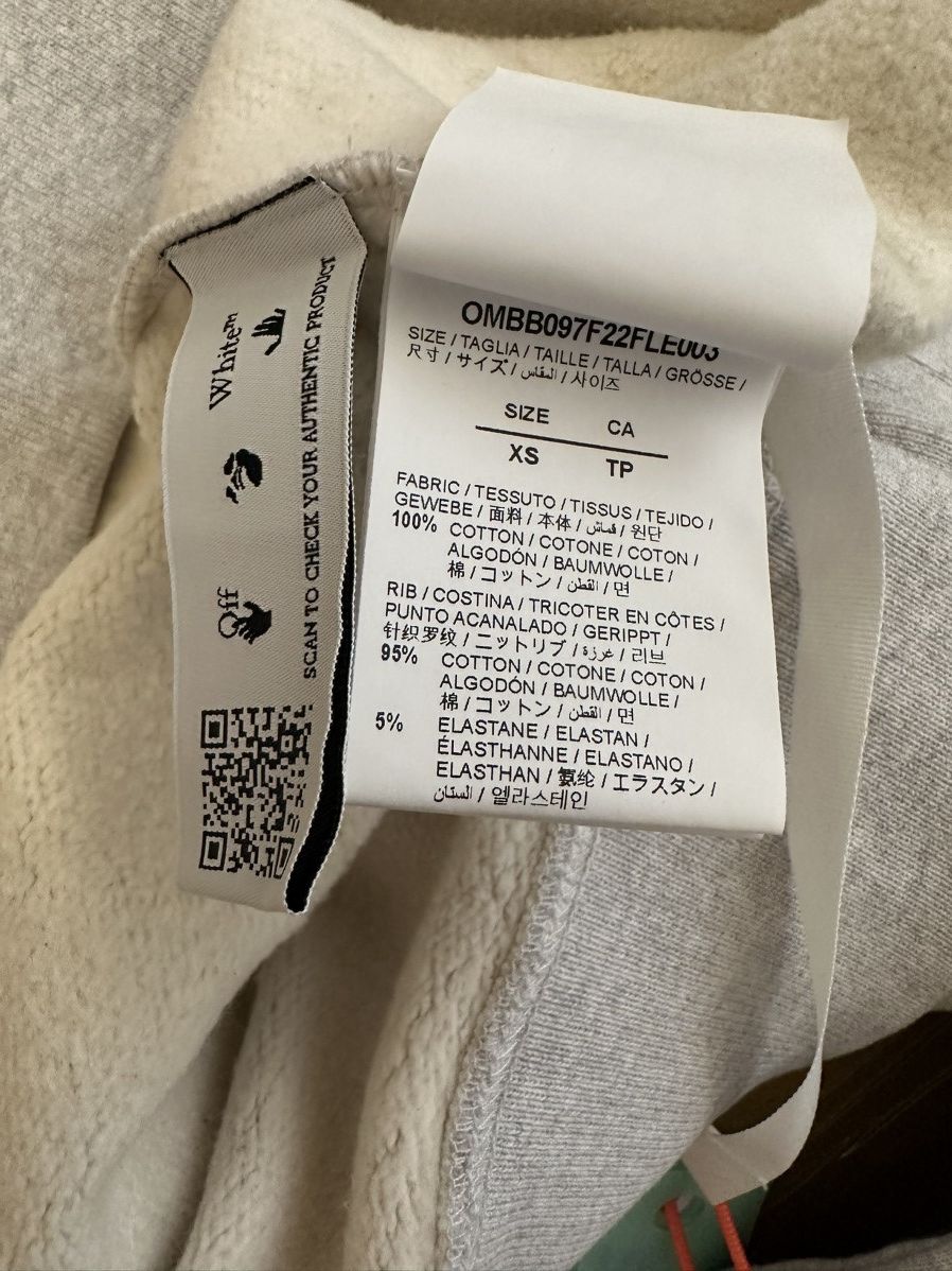 Off-White Off White Diag Tab Hoodie Size US XS / EU 42 / 0 - 4 Thumbnail