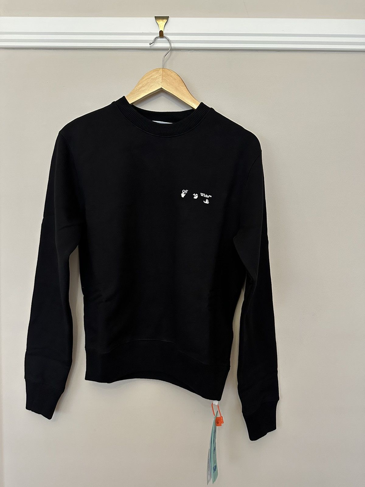 Off-White Off White Hands Off Logo Sweatshirt Size US XS / EU 42 / 0 - 1 Thumbnail