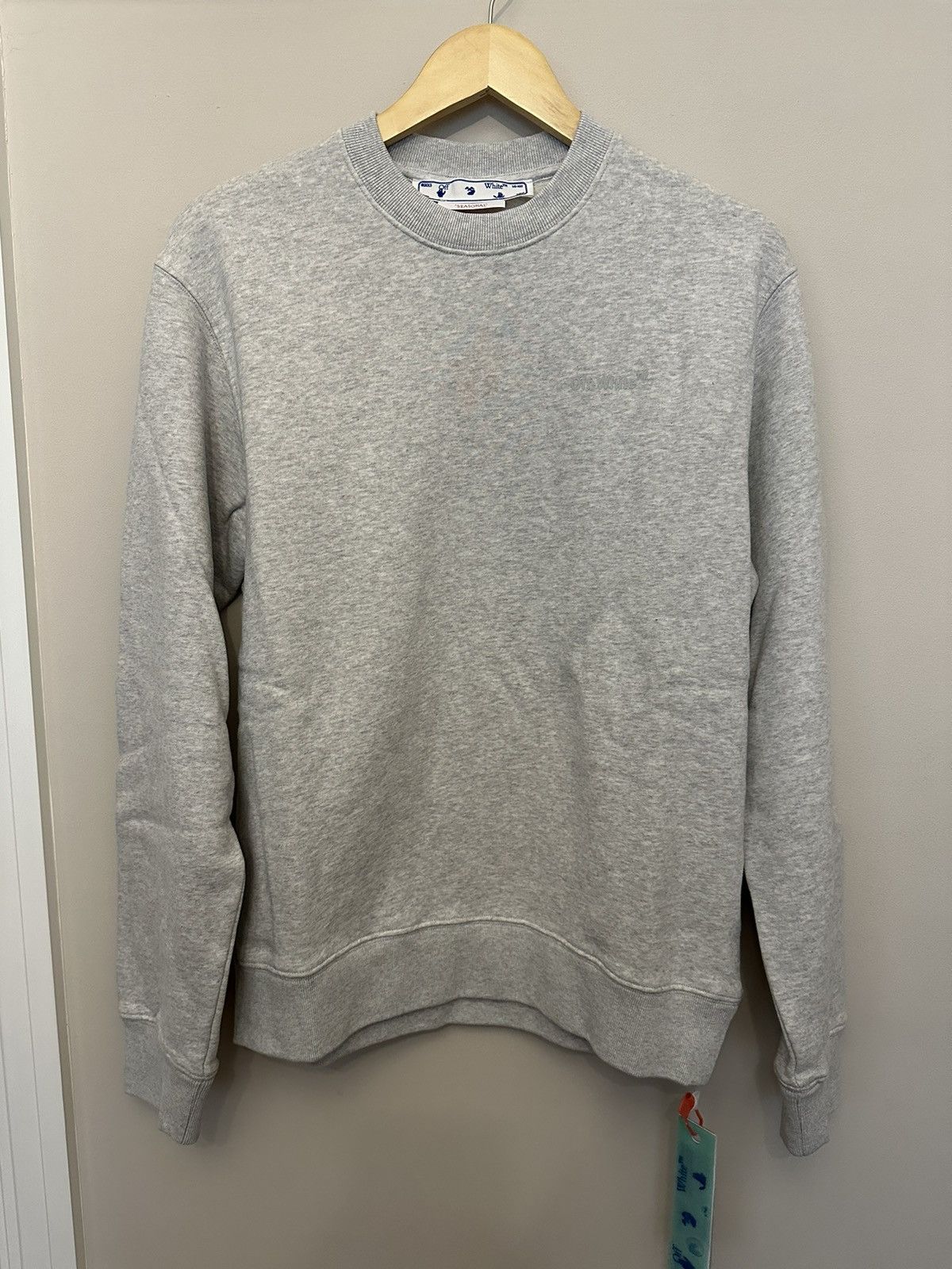 Off-White Off White Diag stripe-print Sweatshirt Size US M / EU 48-50 / 2 - 1 Thumbnail