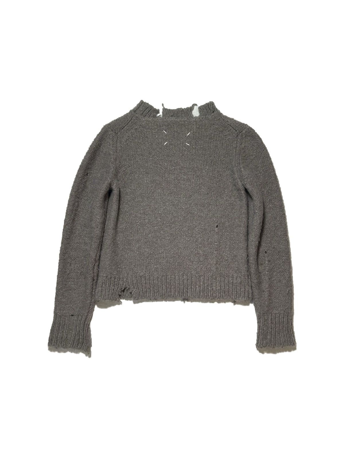 Maison Margiela Artisanal ‘01 Destroyed Shrunken Knit Size US S / EU 44-46 / 1 - 2 Thumbnail