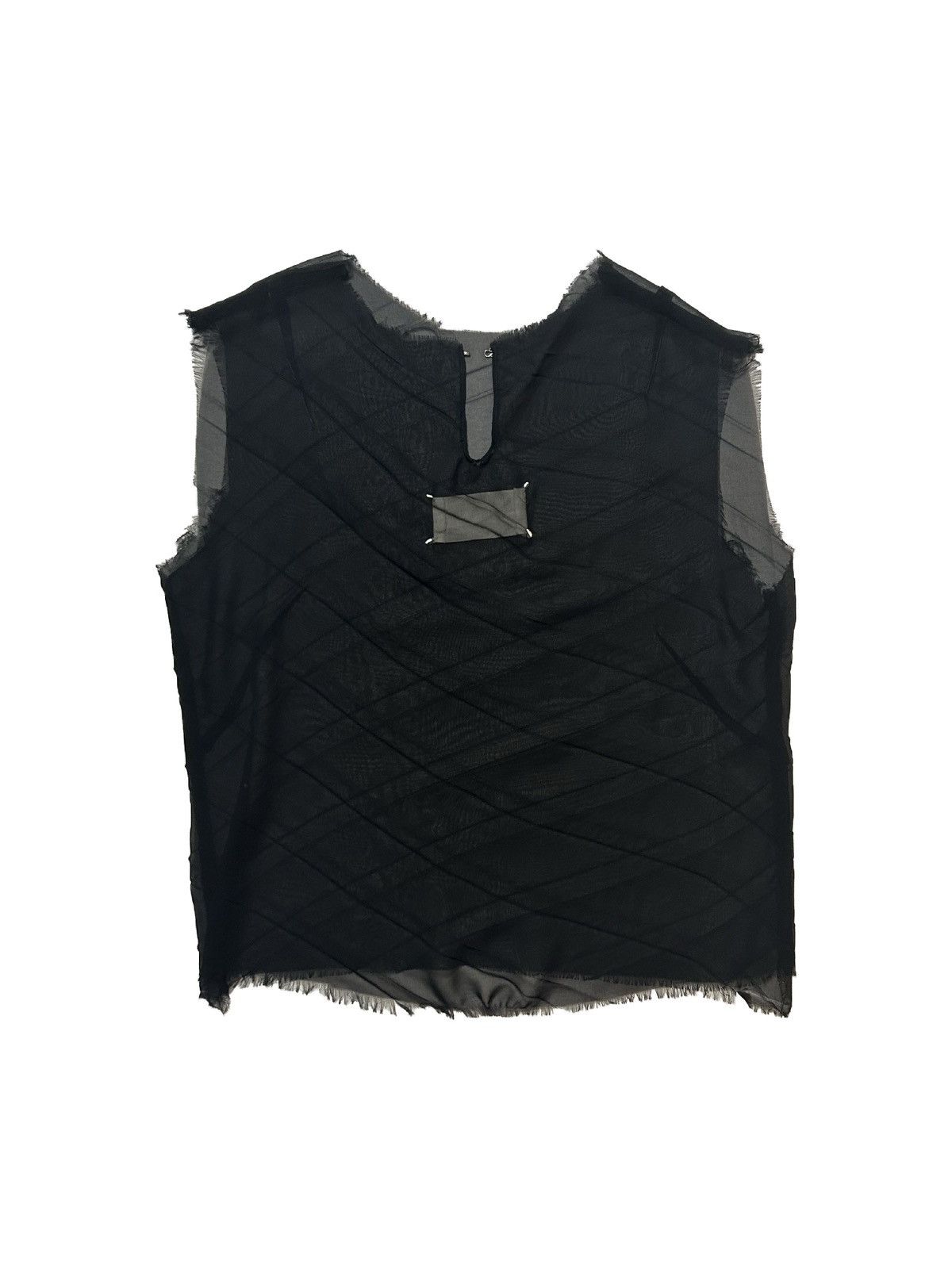 Maison Margiela Artisanal ‘91-‘95 Sheer Inside out top Size S / US 4 / IT 40 - 2 Thumbnail