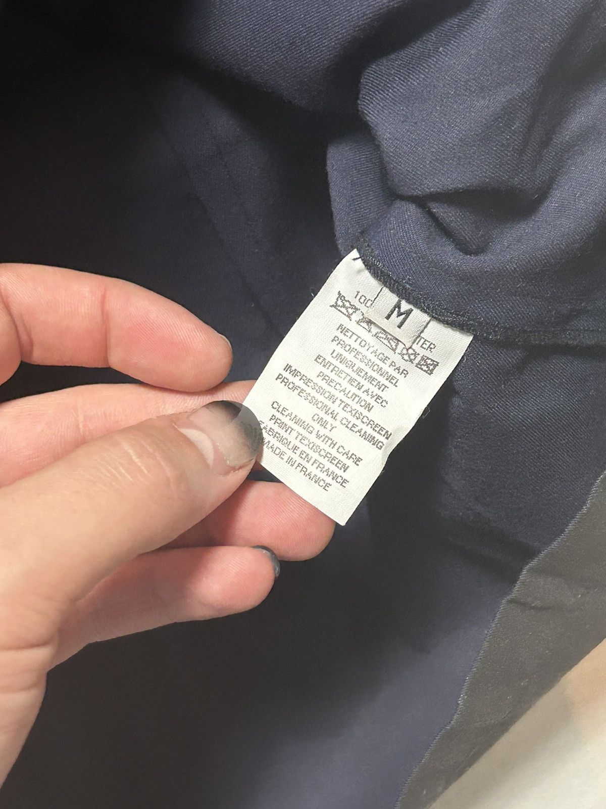 Maison Margiela Artisanal ‘04 Painted Officer Shirt Size US M / EU 48-50 / 2 - 3 Thumbnail