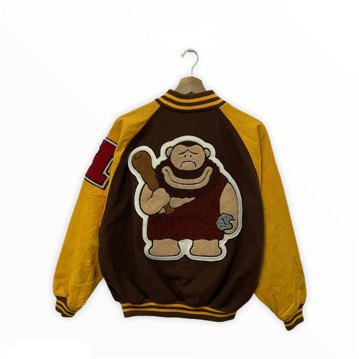 Vintage Japanese Brand Big Logo Graphic Varsity Jacket Size US XL / EU 56 / 4 - 1 Thumbnail