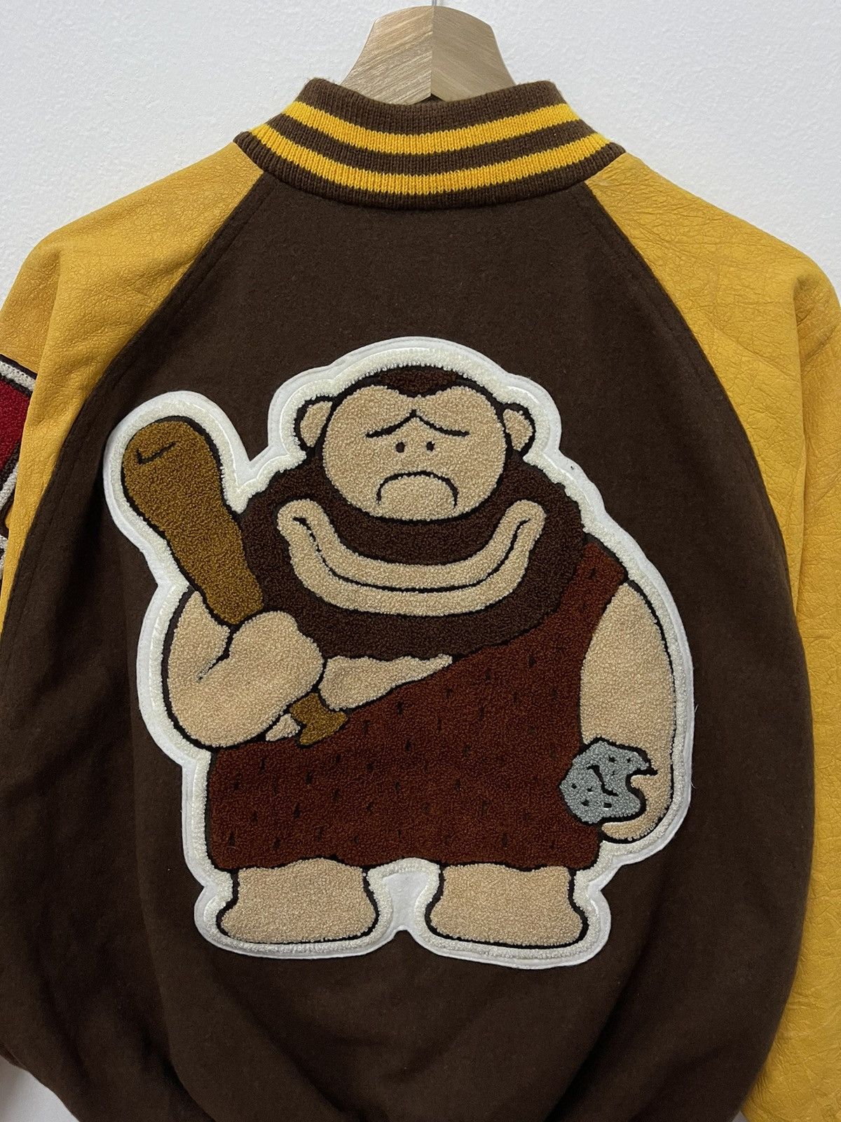 Vintage Japanese Brand Big Logo Graphic Varsity Jacket Size US XL / EU 56 / 4 - 2 Thumbnail