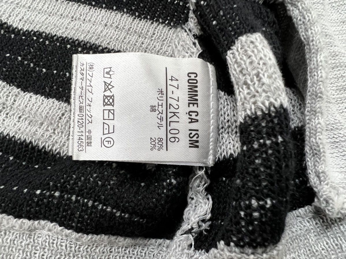 Aran Isles Knitwear × Comme Ca Ism × Vintage RARE DESIGN DOUBLE KNITTED CROCHET MESH LAYER HOODED JACKET Size US M / EU 48-50 / 2 - 15 Thumbnail