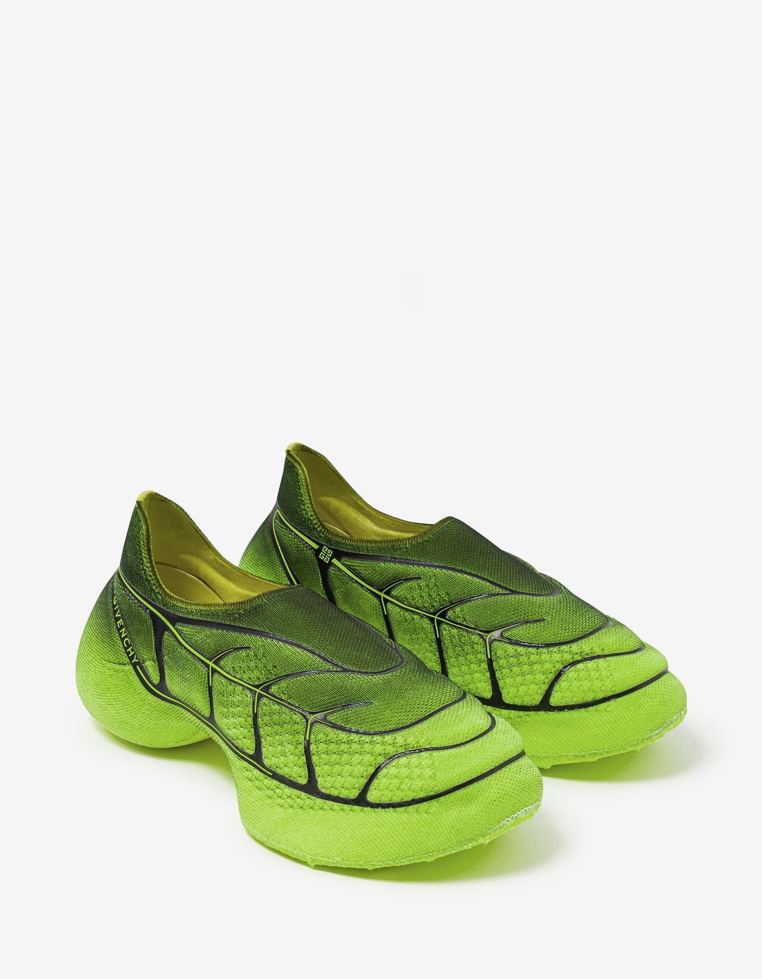 Givenchy Fluorescent Yellow TK-360 Plus Trainers Size US 10 / EU 43 - 1 Thumbnail