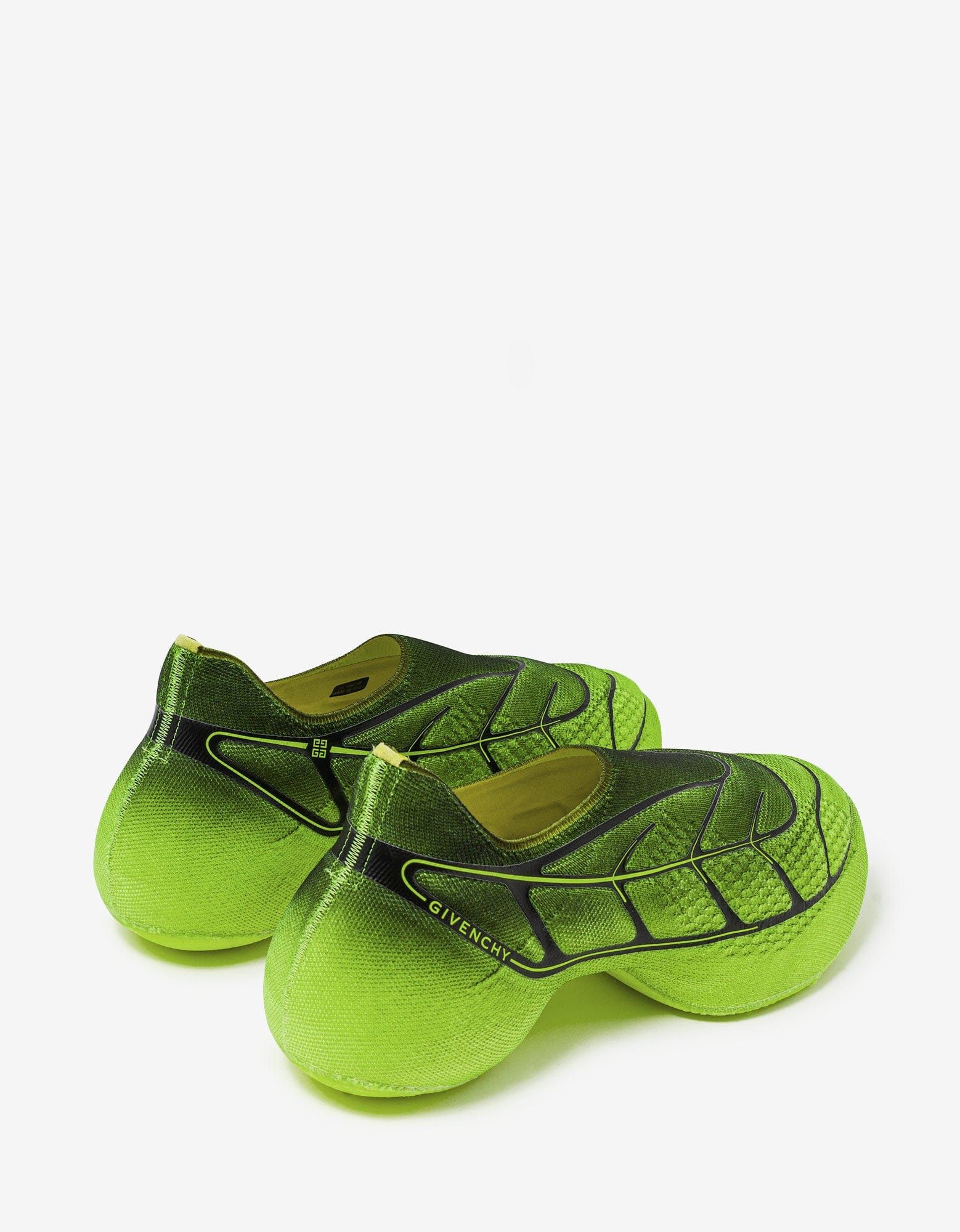 Givenchy Fluorescent Yellow TK-360 Plus Trainers Size US 10 / EU 43 - 7 Thumbnail