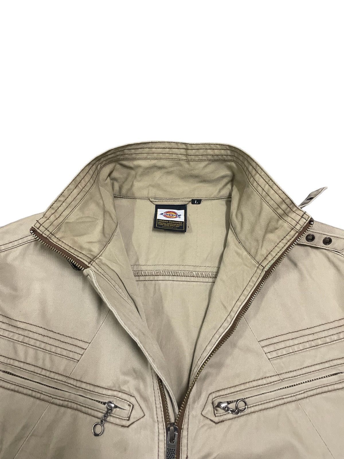 Bomber Jacket Vintage Dickies Leather Dickies Motorcycle Clothing