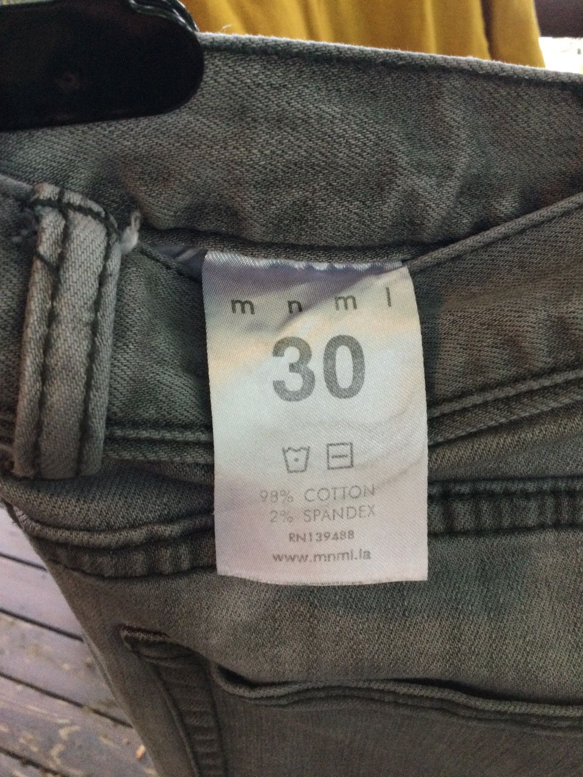 MNML MNML JEANS M56 STRETCH Size US 30 / EU 46 - 3 Thumbnail