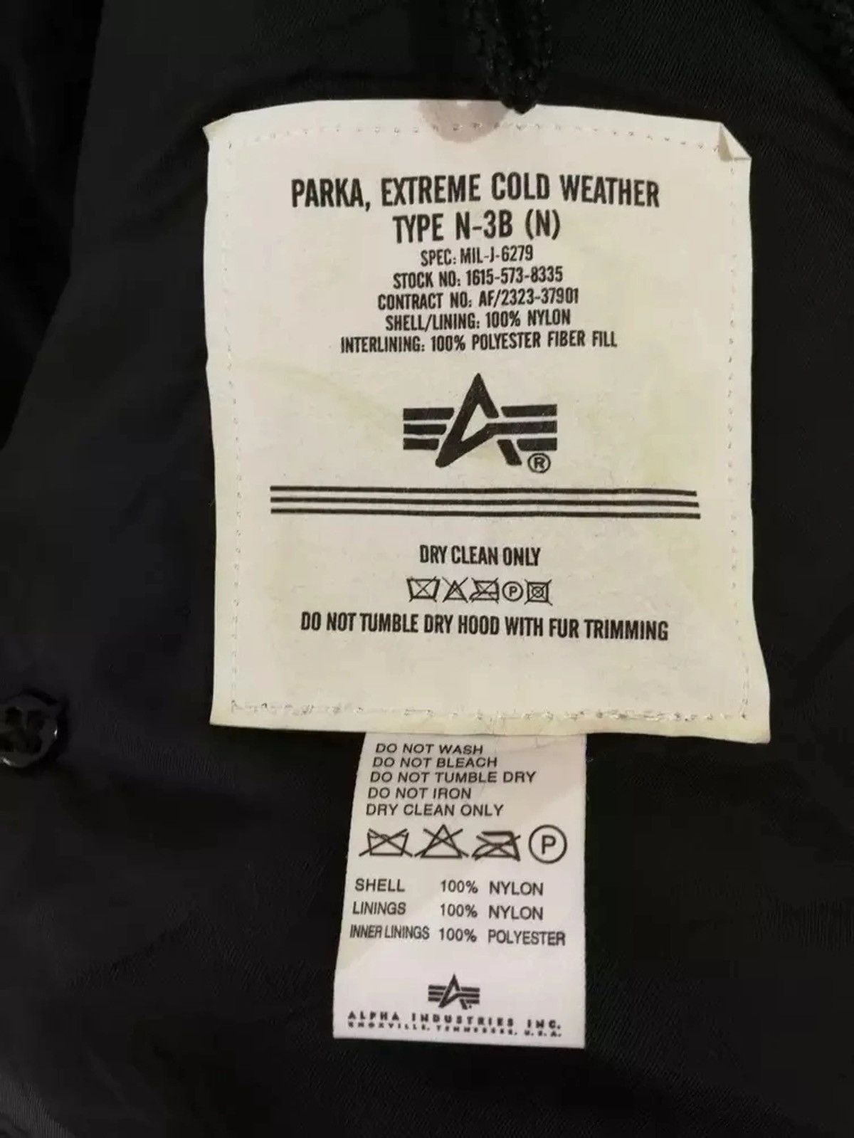 Alpha Industries Vintage Alpha industries winter jacket made in usa Size US L / EU 52-54 / 3 - 7 Thumbnail