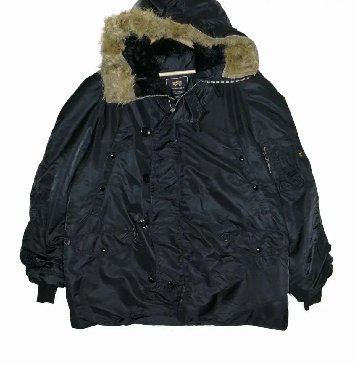 Alpha Industries Vintage Alpha industries winter jacket made in usa Size US L / EU 52-54 / 3 - 1 Thumbnail