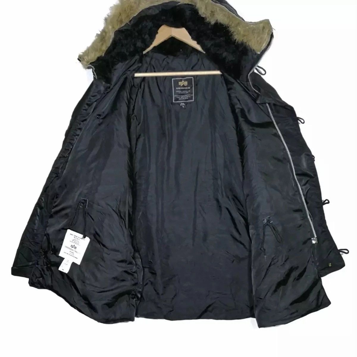 Alpha Industries Vintage Alpha industries winter jacket made in usa Size US L / EU 52-54 / 3 - 3 Thumbnail